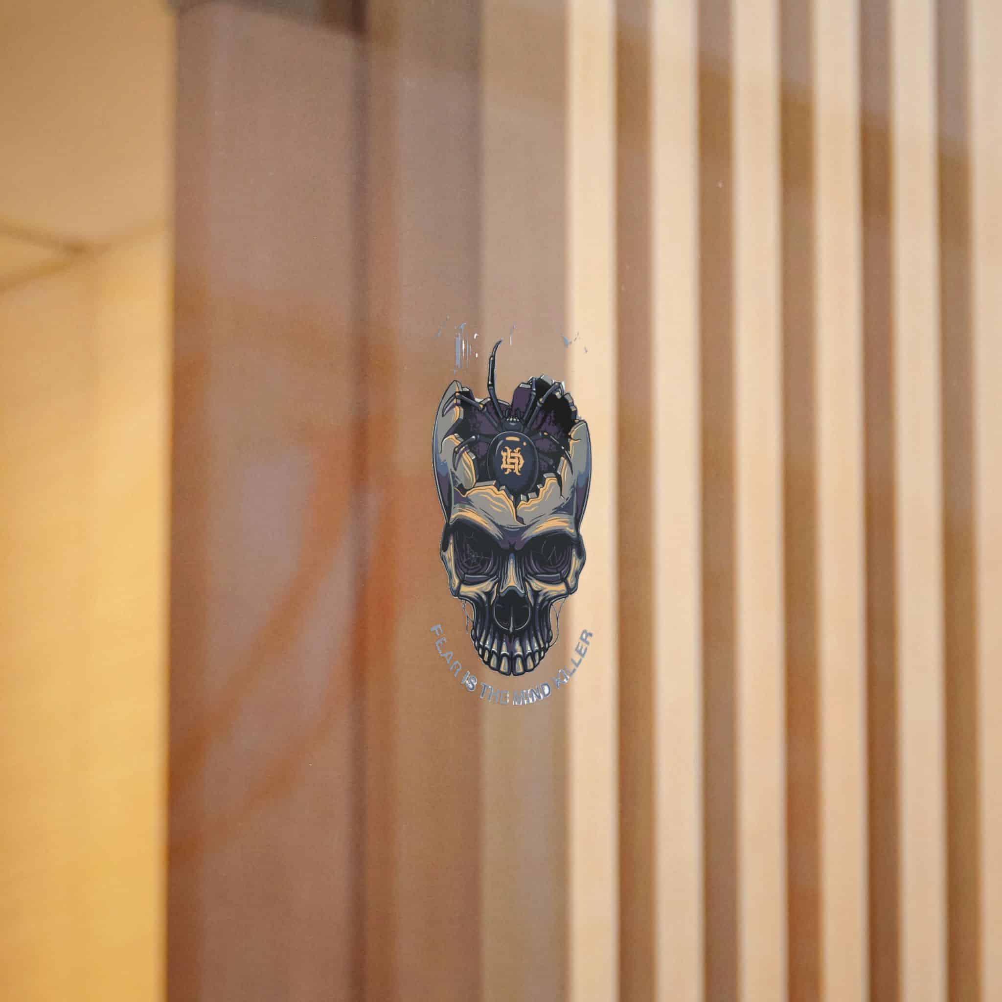 Skull Is Mind Is Mind Is Mind Is Dead Die Cut Stickers Dtf - Image 6