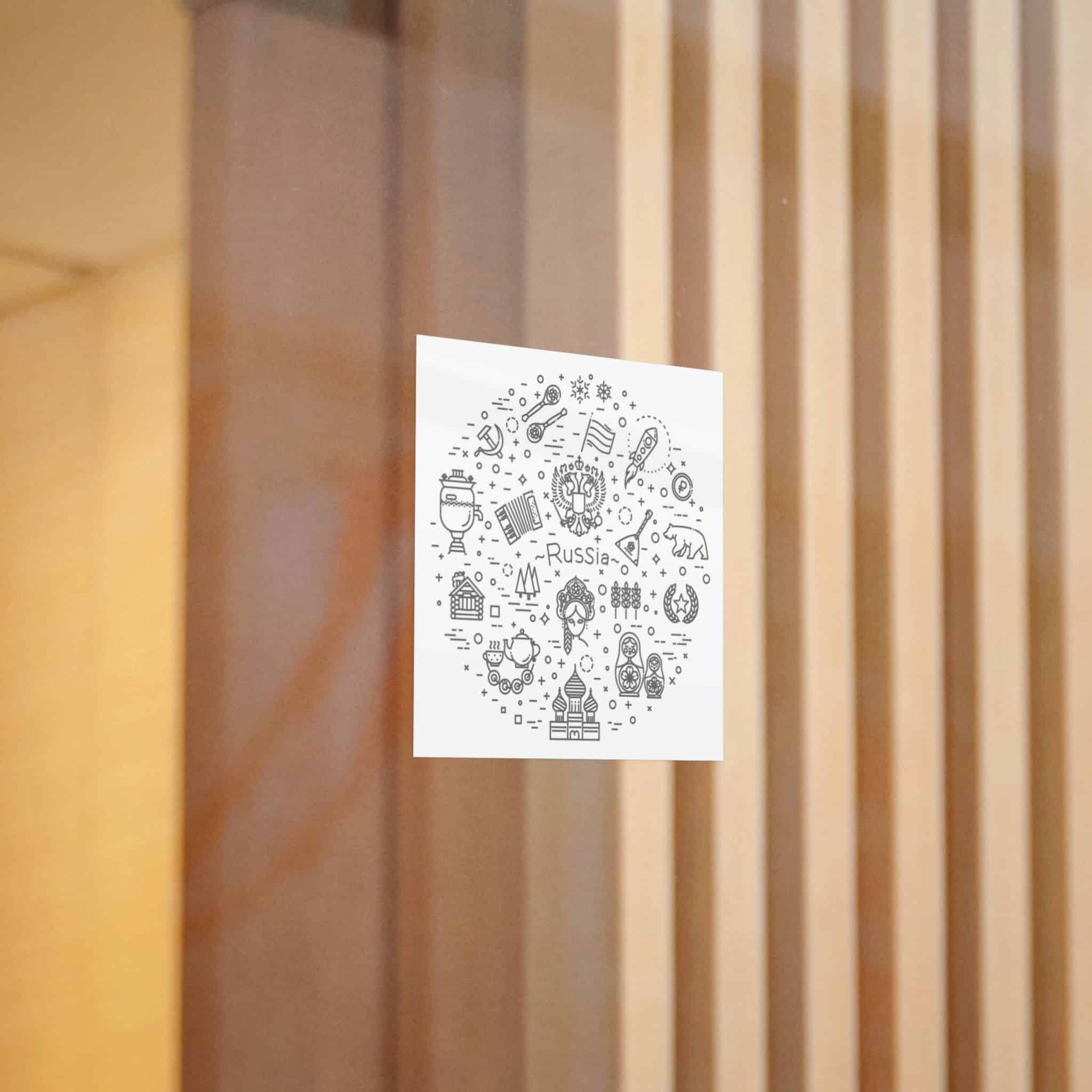 Russia Die Cut Stickers Dtf - Image 10