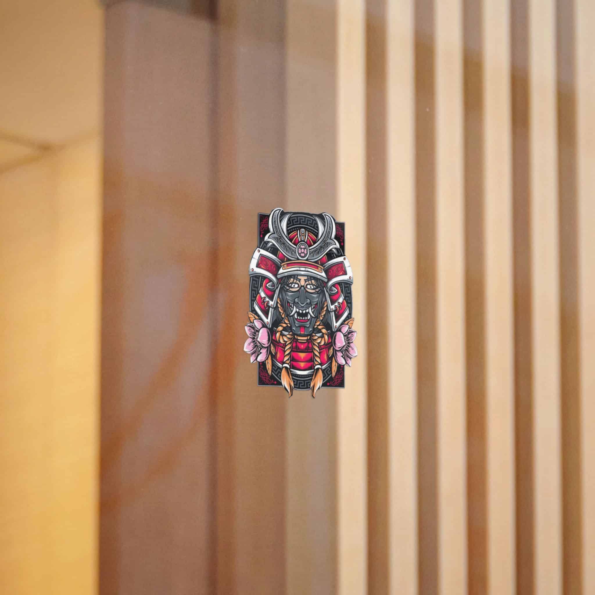 Samurai Die Cut Stickers Dtf - Image 4