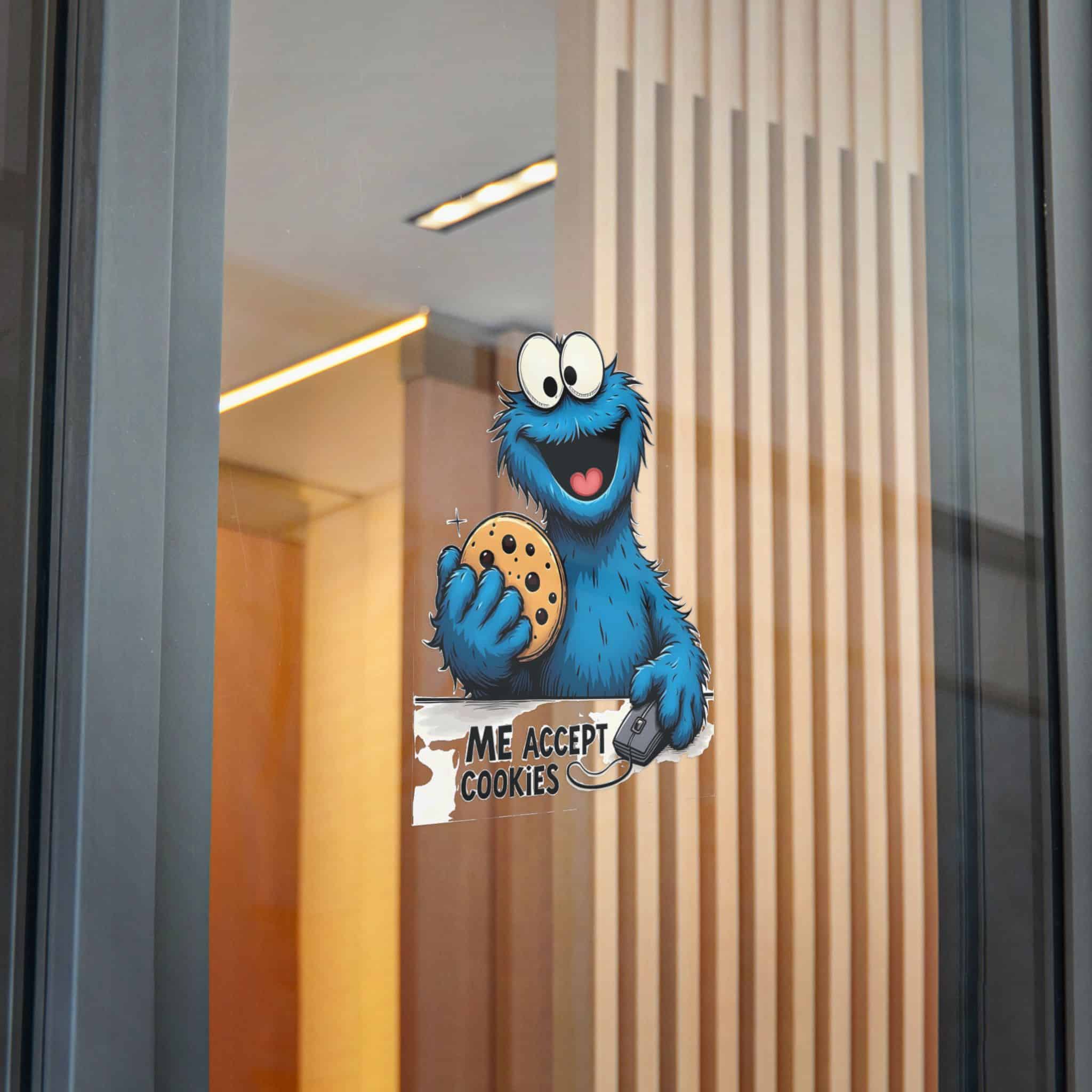 Me Accept Cookies (4) Die Cut Stickers Dtf - Image 28