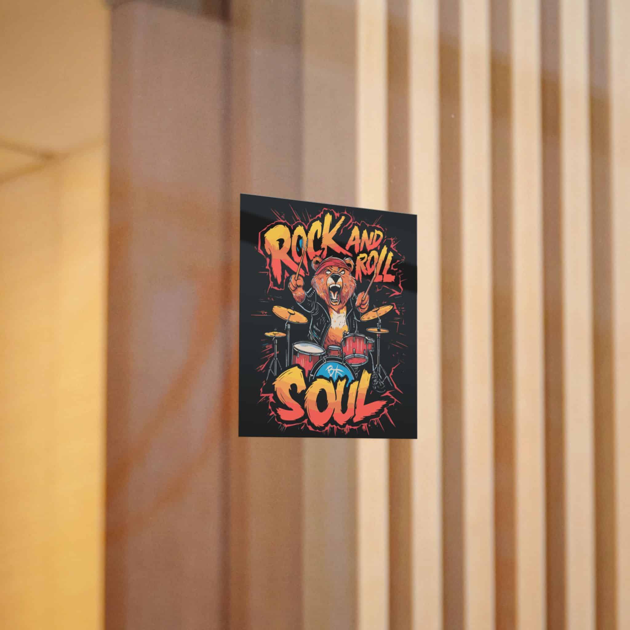 Rock and Roll Soul Die Cut Stickers Dtf - Image 10