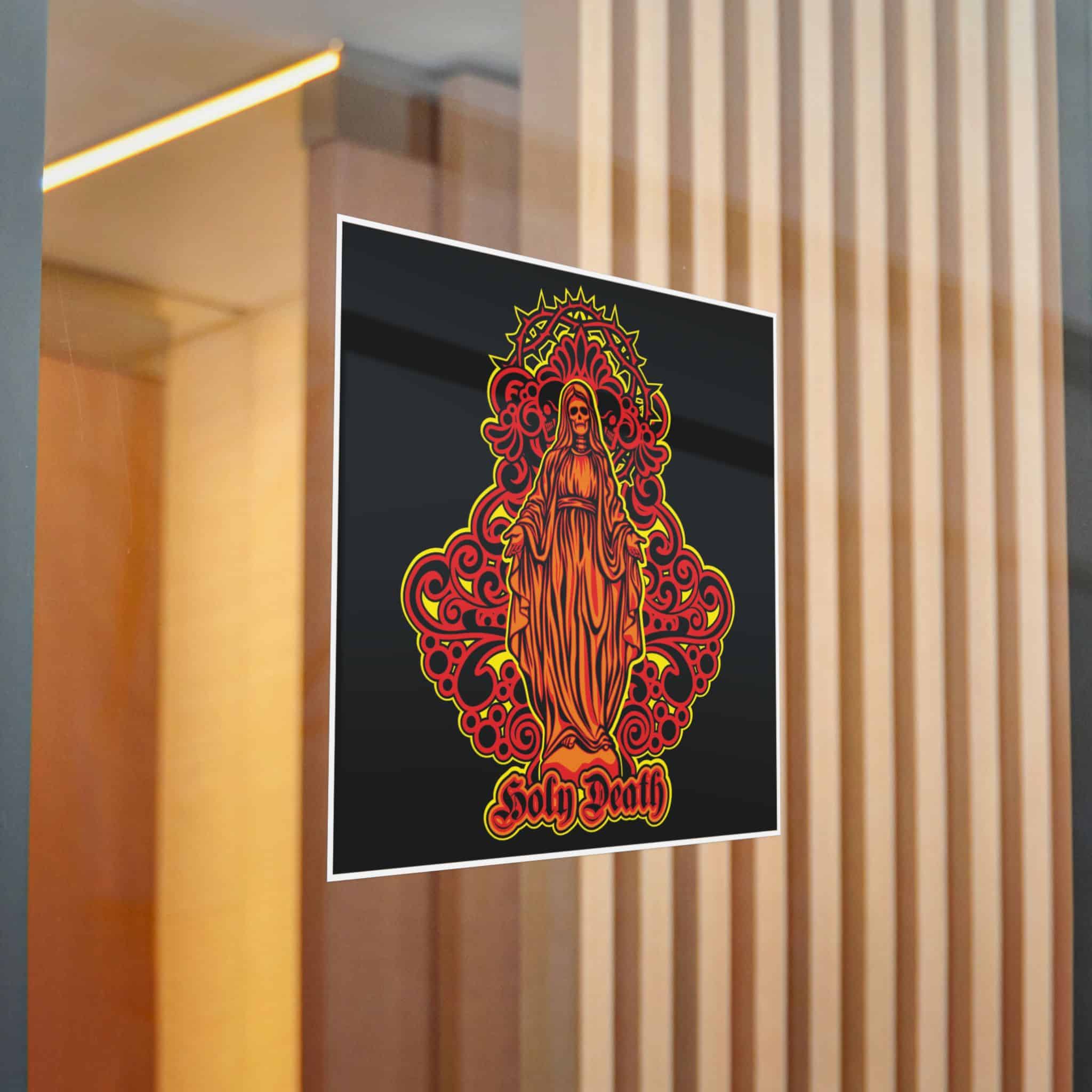 Santa Muerte 31 Die Cut Stickers Dtf - Image 22