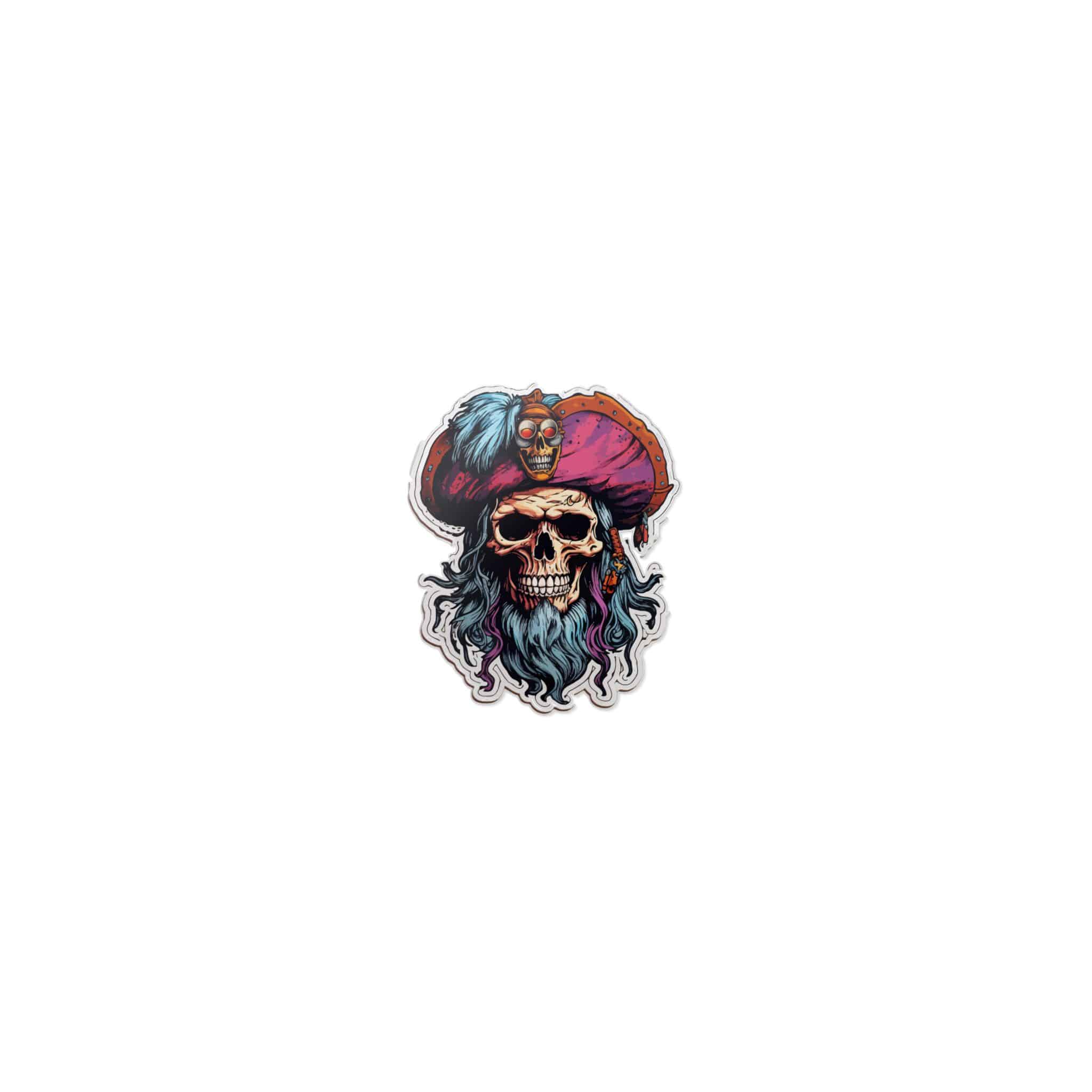Skull Pirate Die Cut Stickers Dtf - Image 17