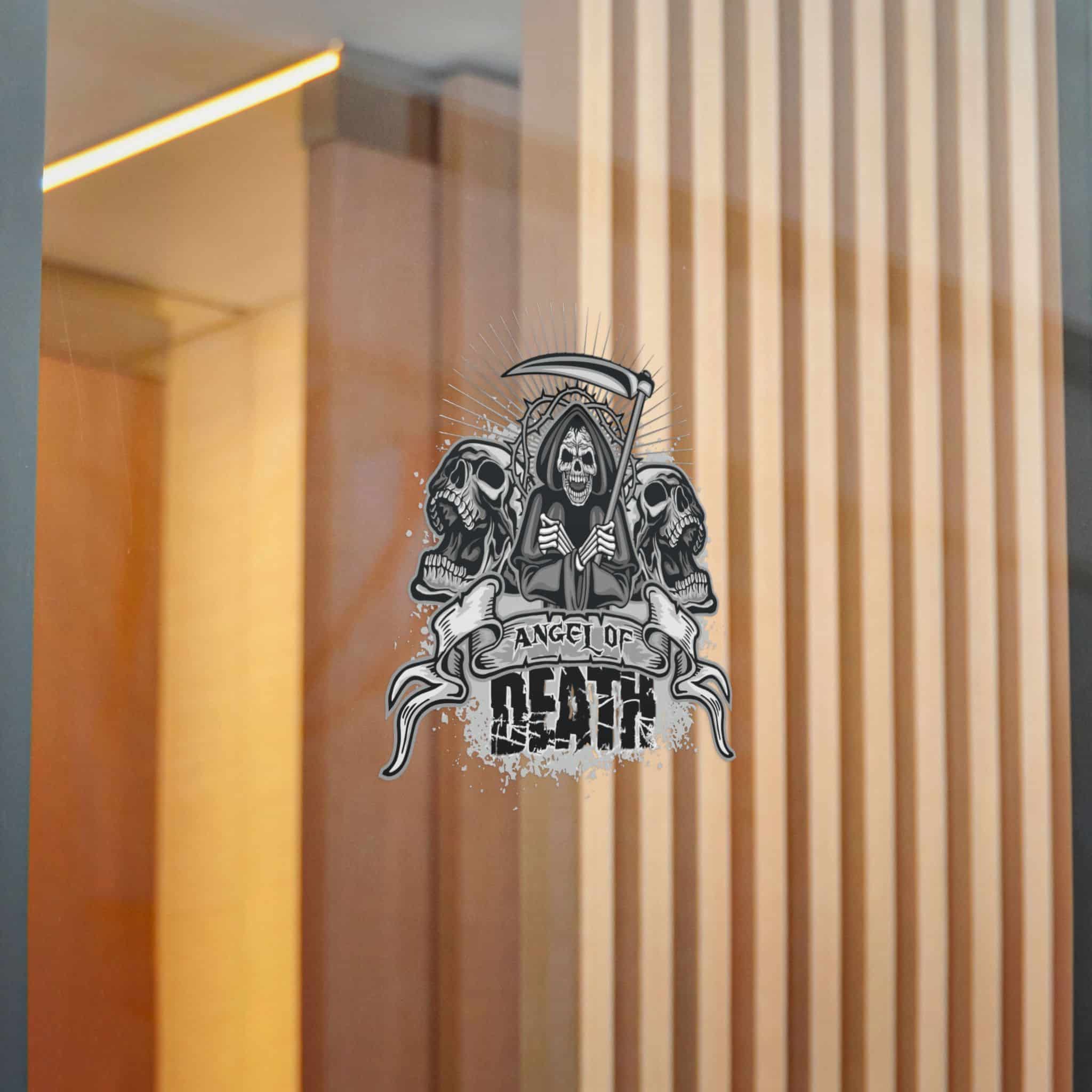 Gothic Sign With Skull Grunge Vintage Design T Shirts (11) Die Cut Stickers Dtf - Image 20