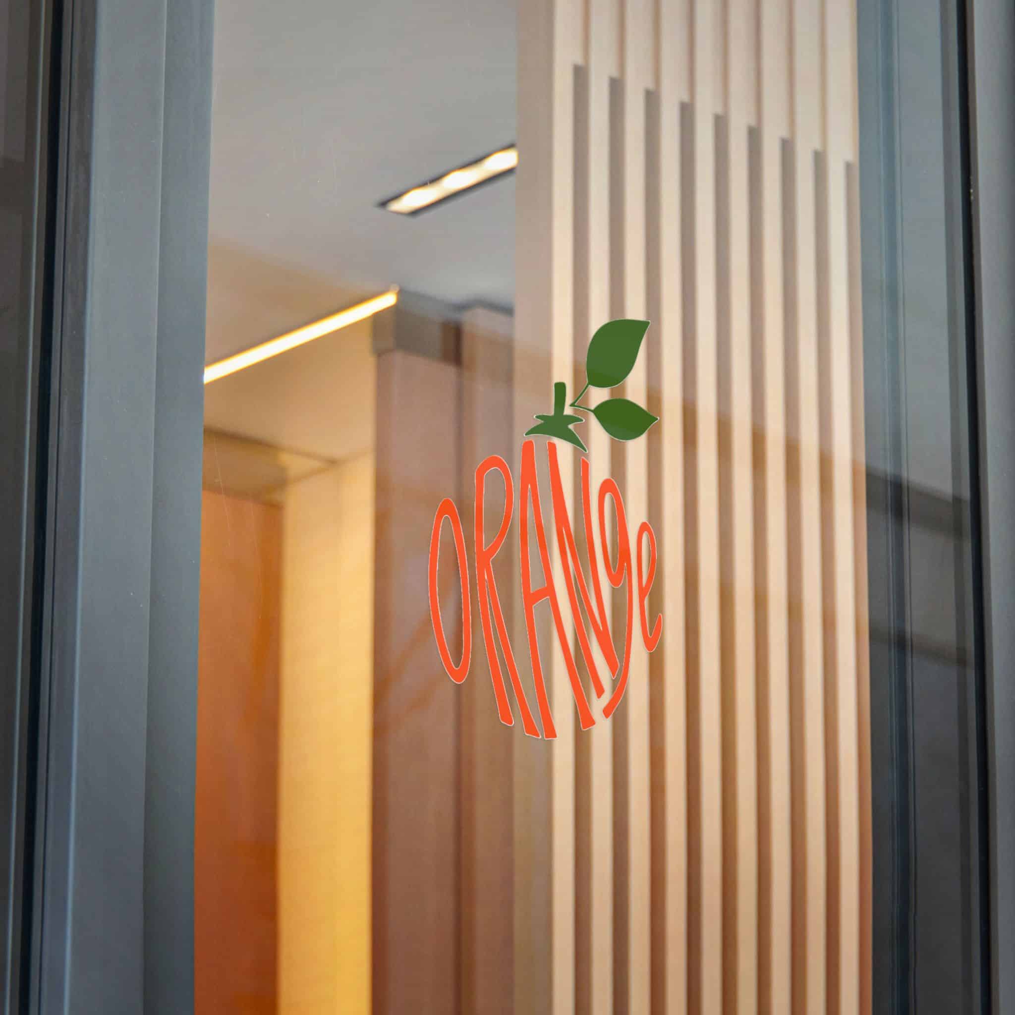 Orange Die Cut Stickers Dtf - Image 30