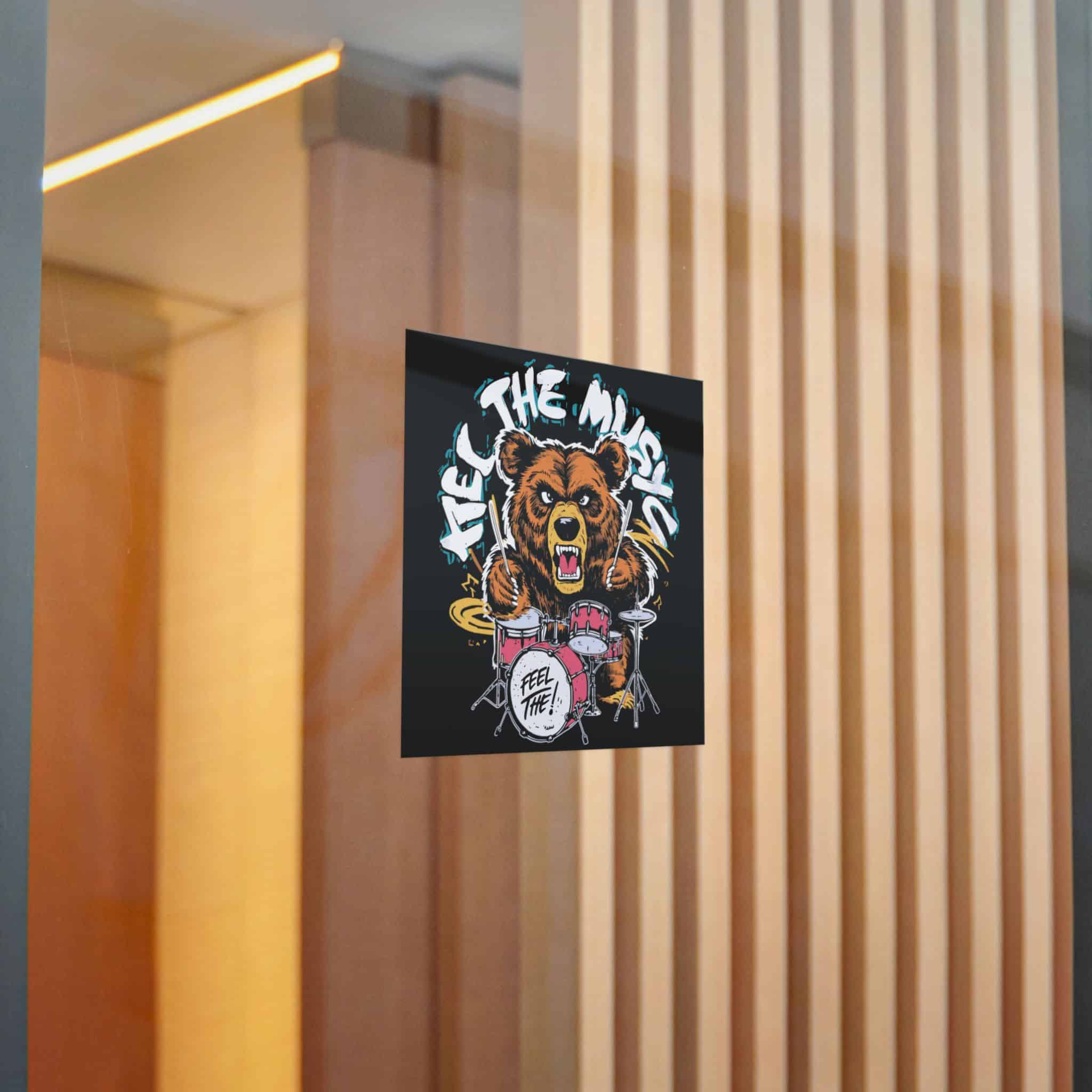 Feel the Music Copia Die Cut Stickers Dtf - Image 14