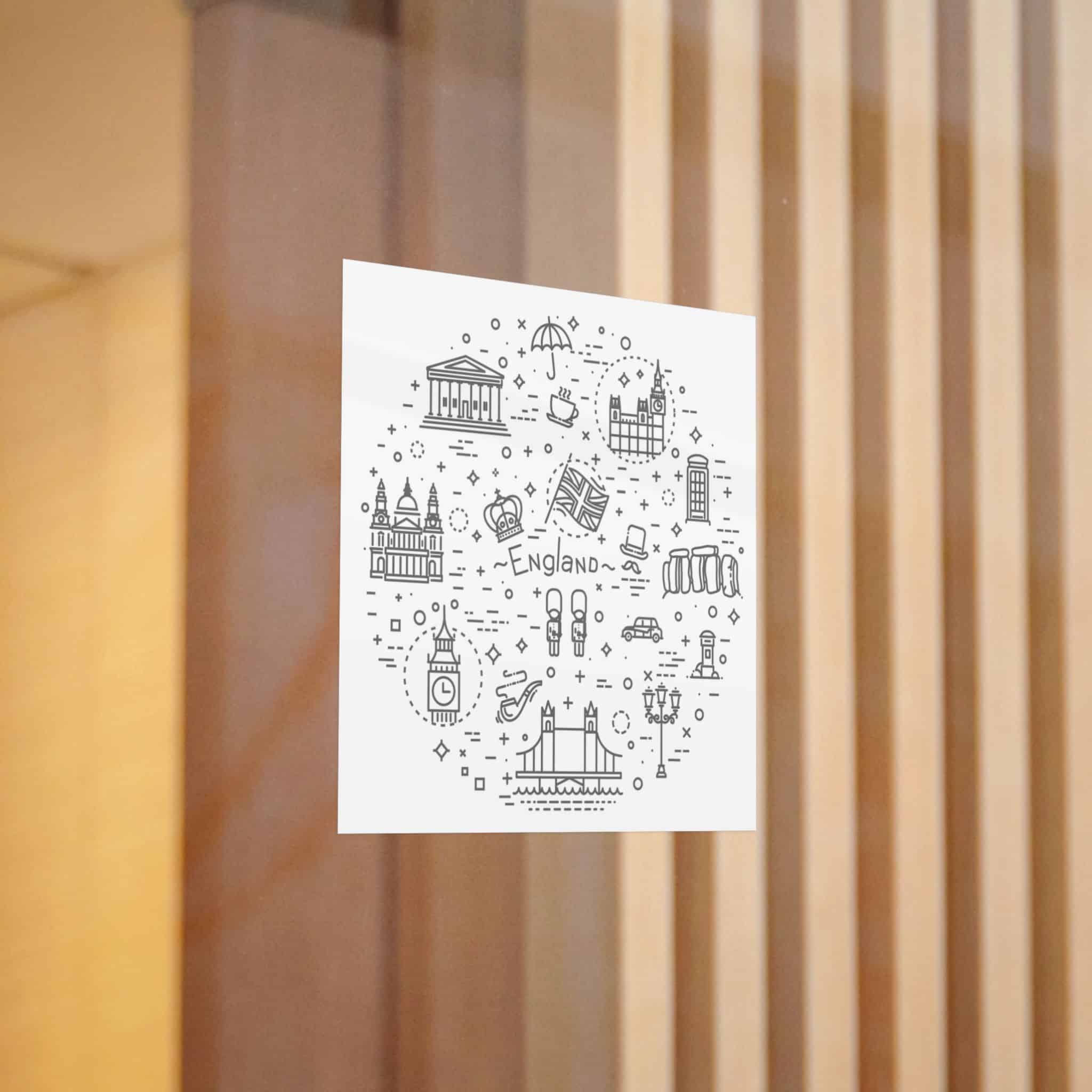 London Die Cut Stickers Dtf - Image 6