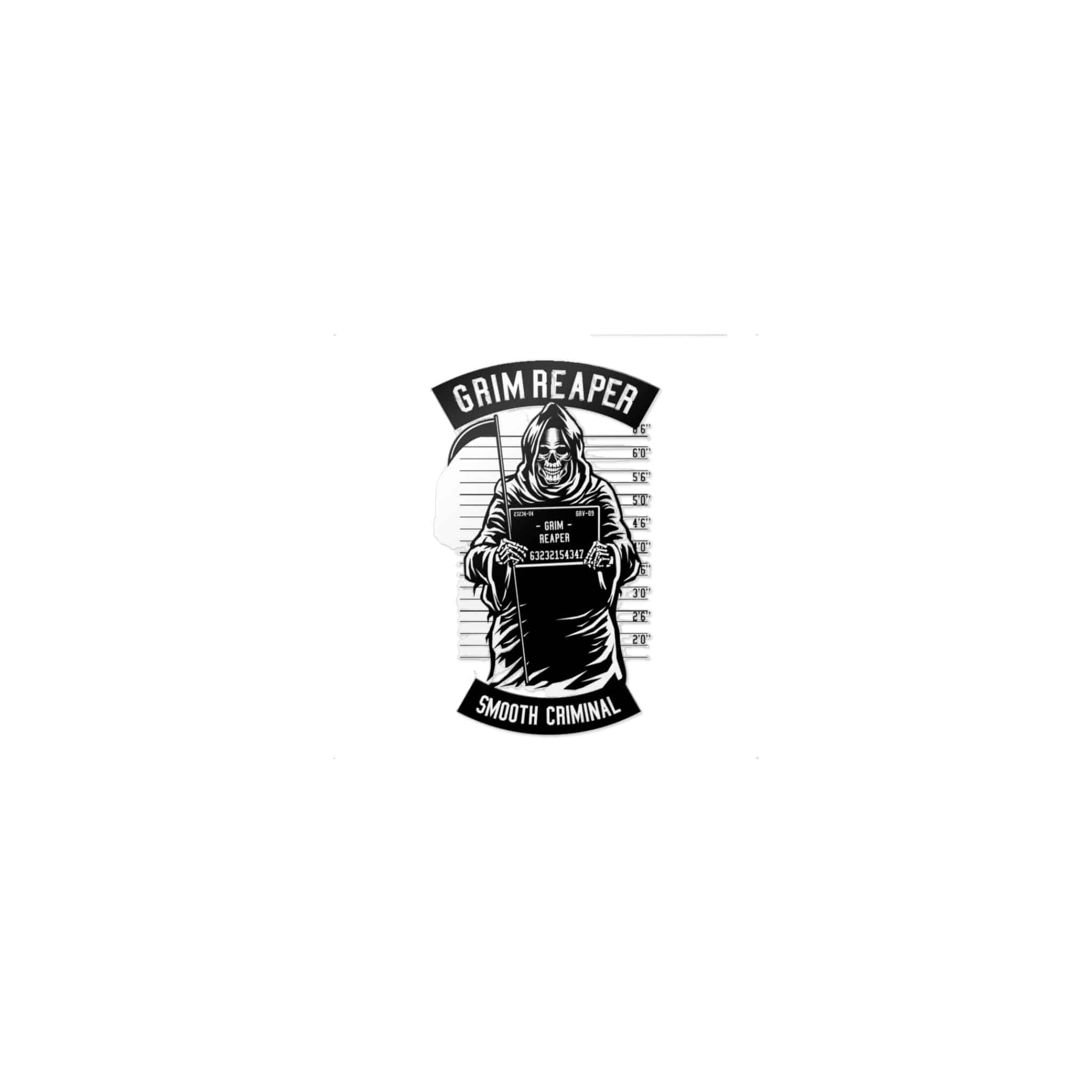 Grim Reaper Die Cut Stickers Dtf - Image 9