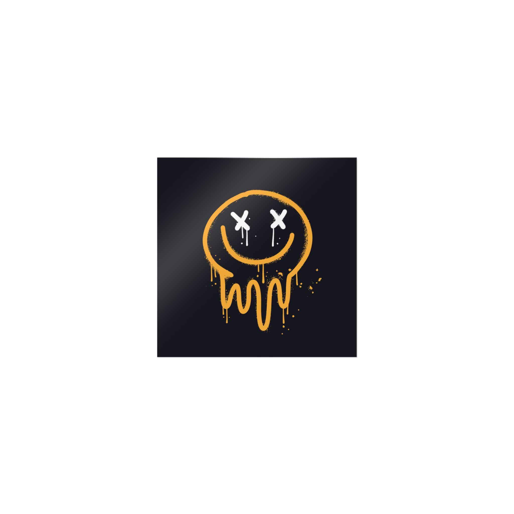 Smiling Die Cut Stickers Dtf - Image 9