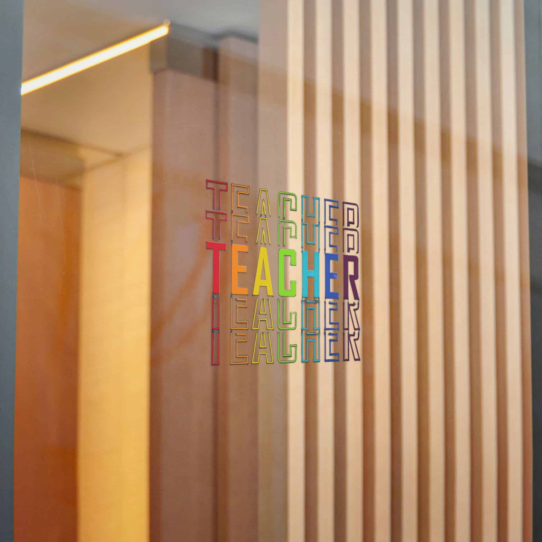 Teacher Die Cut Stickers Dtf - Image 22