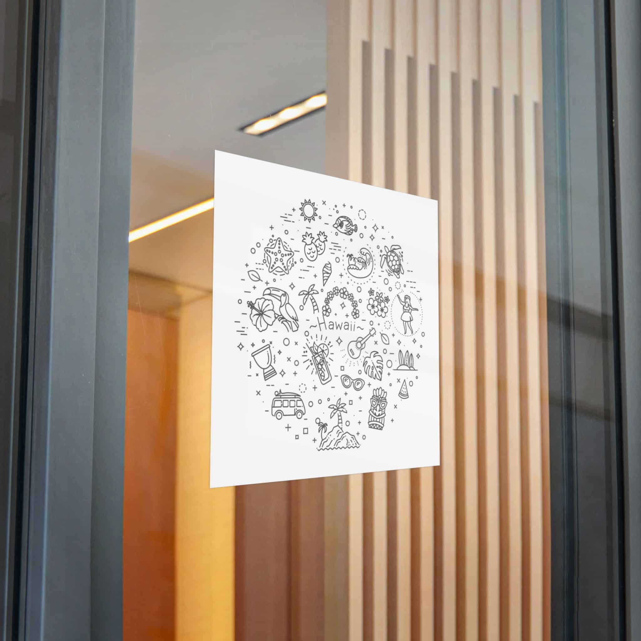 Hawaii Die Cut Stickers Dtf - Image 28