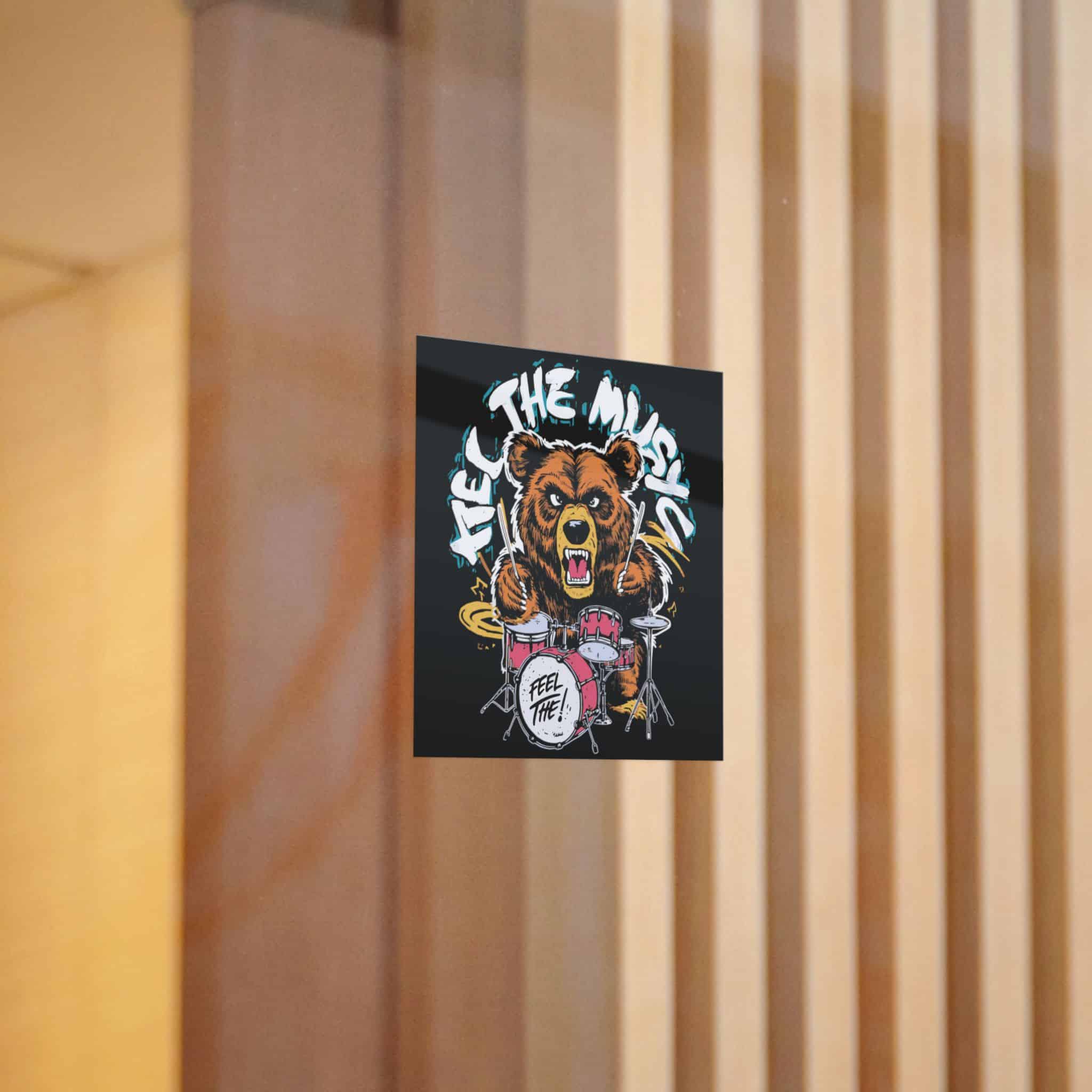 Feel the Music Copia Die Cut Stickers Dtf - Image 10