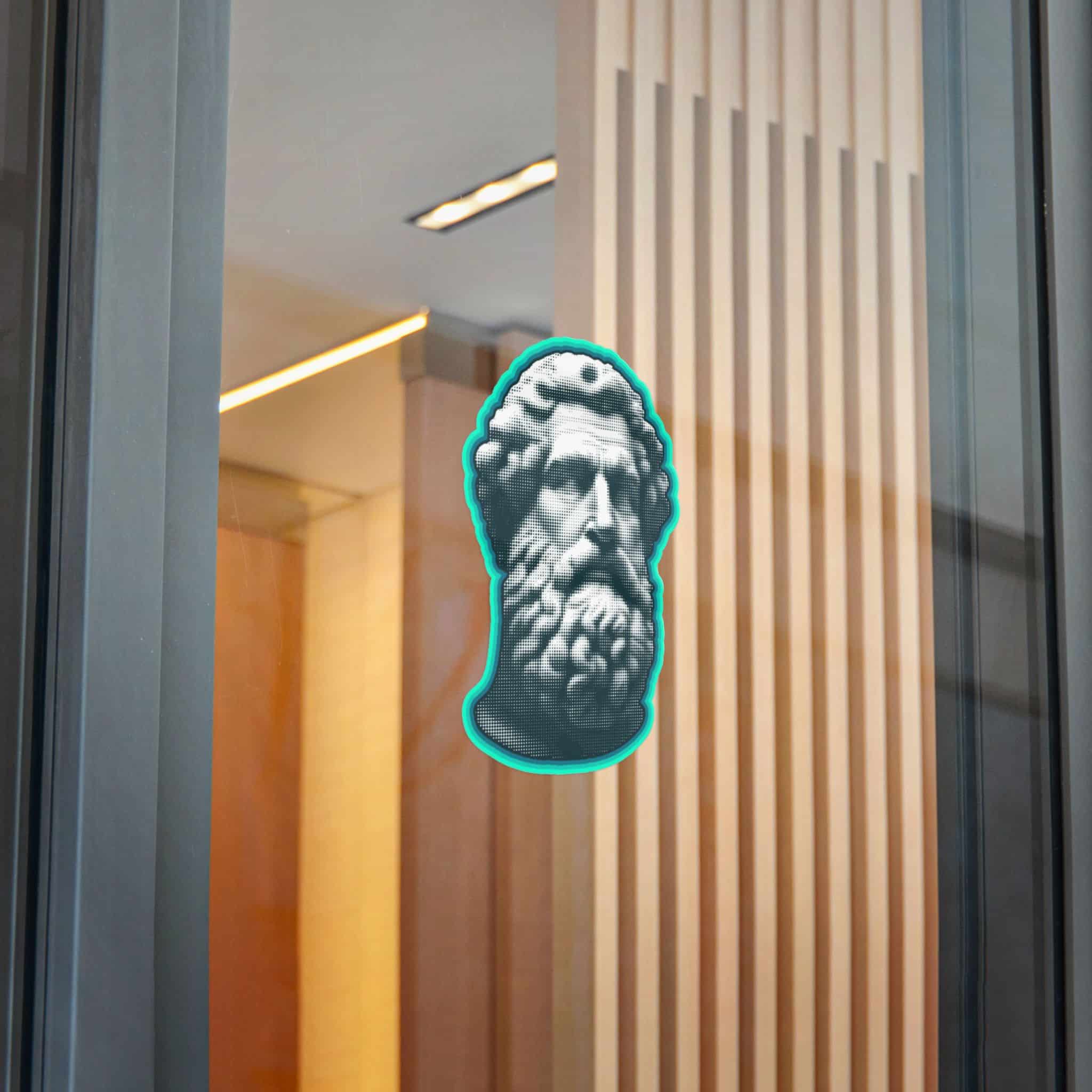 Halftone Vector Greece Modern Face Statue With Contemporary Pop Art Style Copia Die Cut Stickers Dtf - Image 28