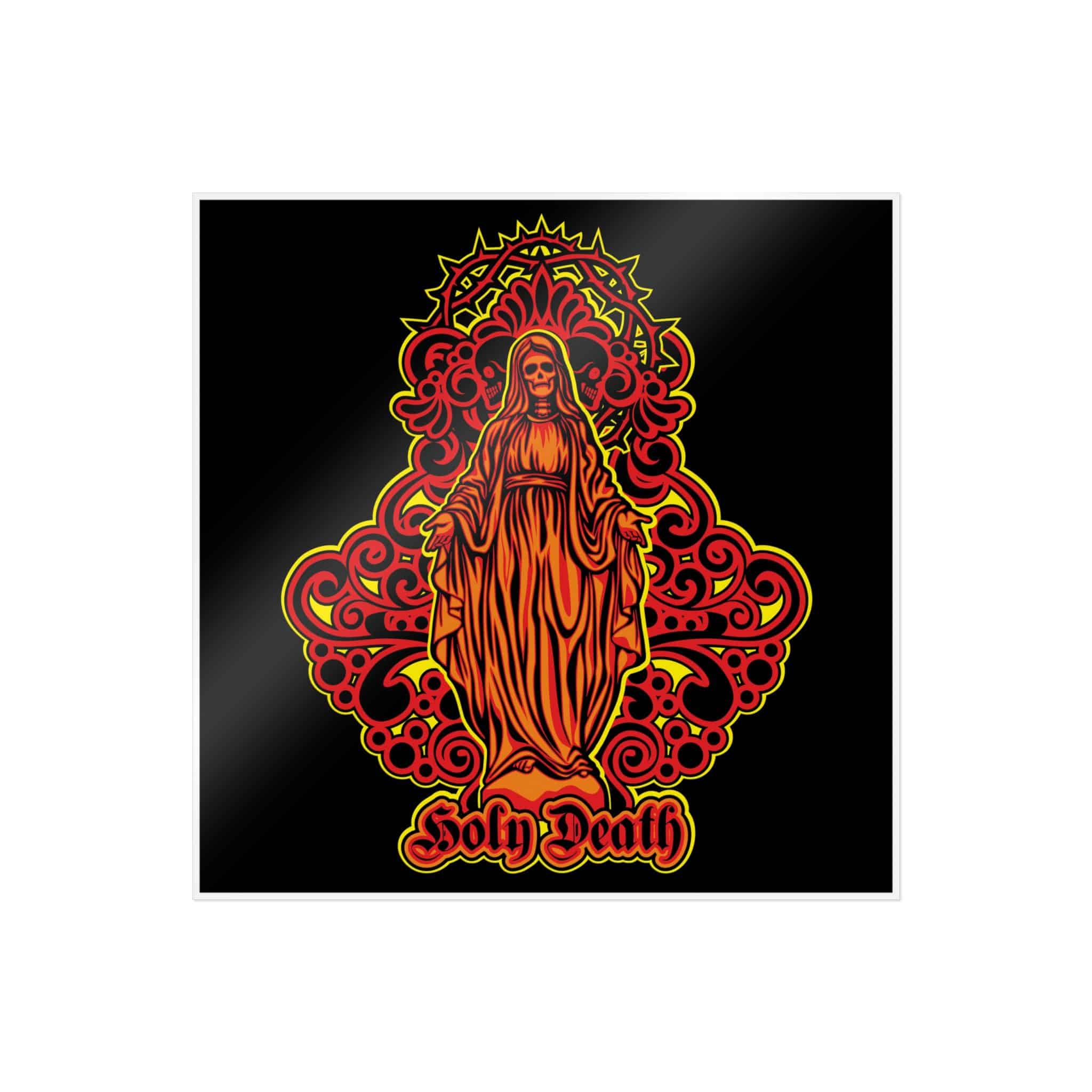 Santa Muerte 31 Die Cut Stickers Dtf - Image 25