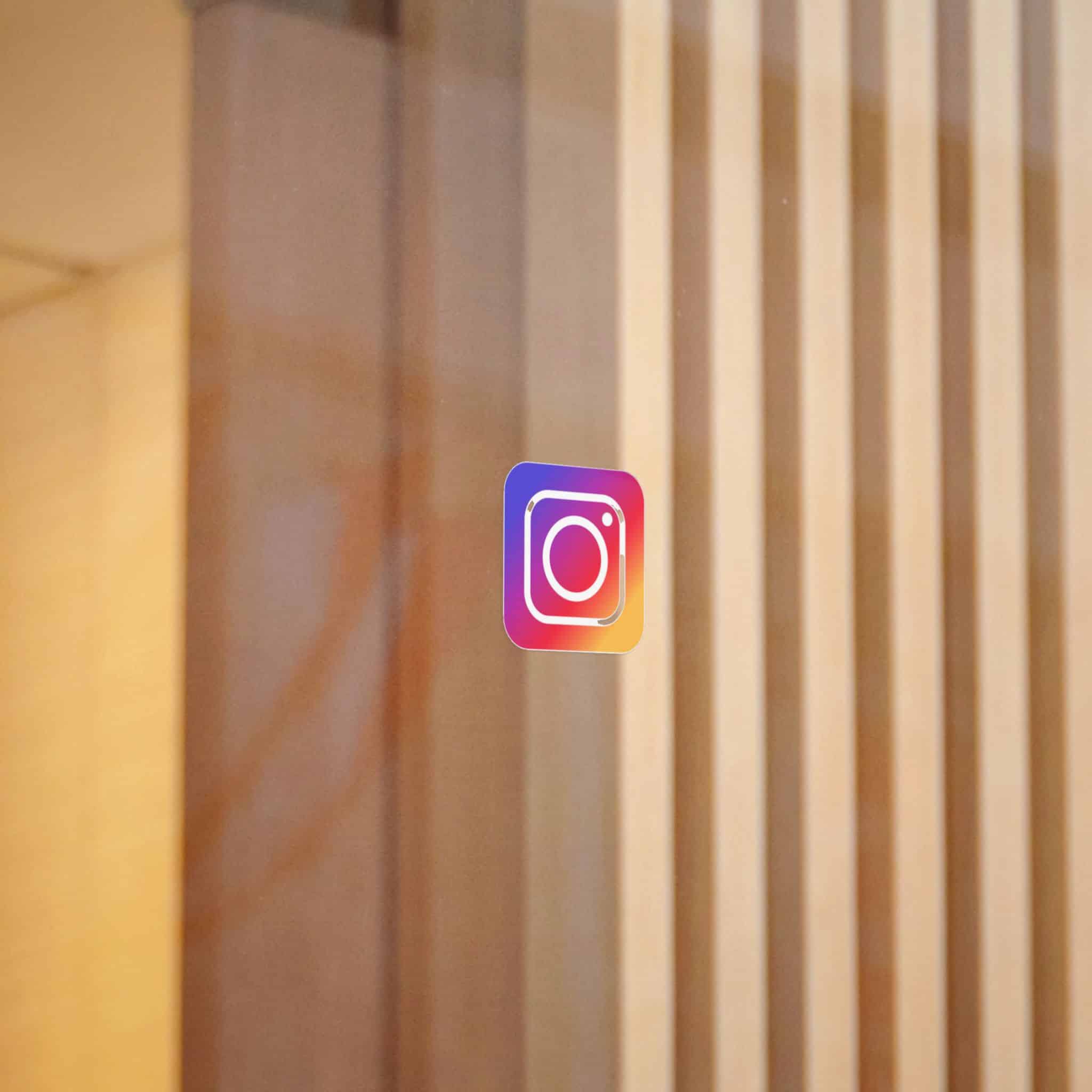 Instagram Icon Die Cut Stickers Dtf - Image 8