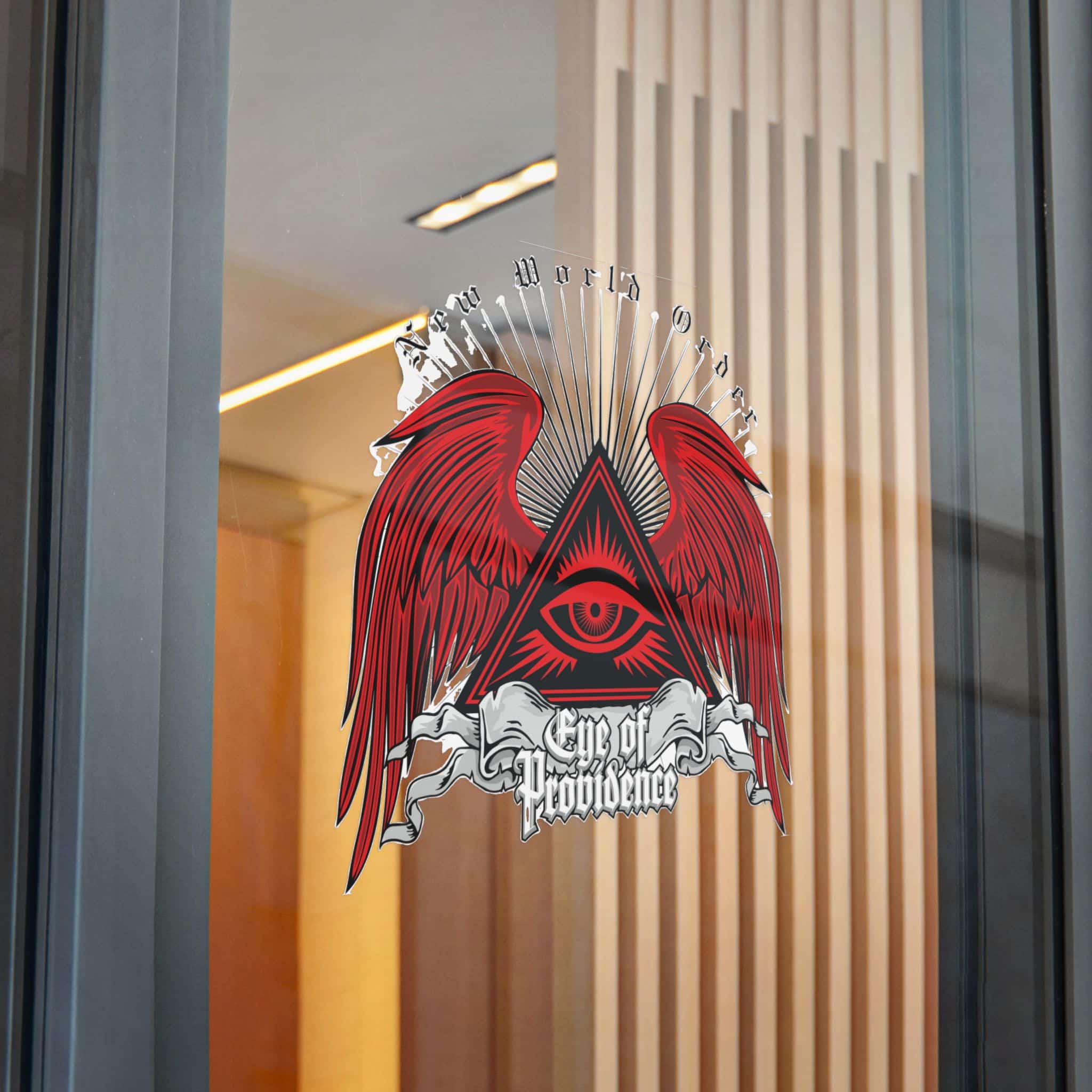 Masonic Sign With Eye Triangle Vintage Design T Shirts Die Cut Stickers Dtf - Image 30