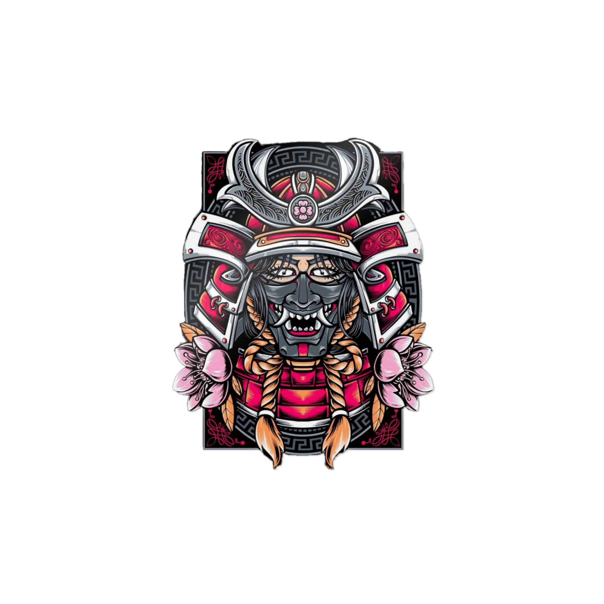 Samurai Die Cut Stickers Dtf - Image 5