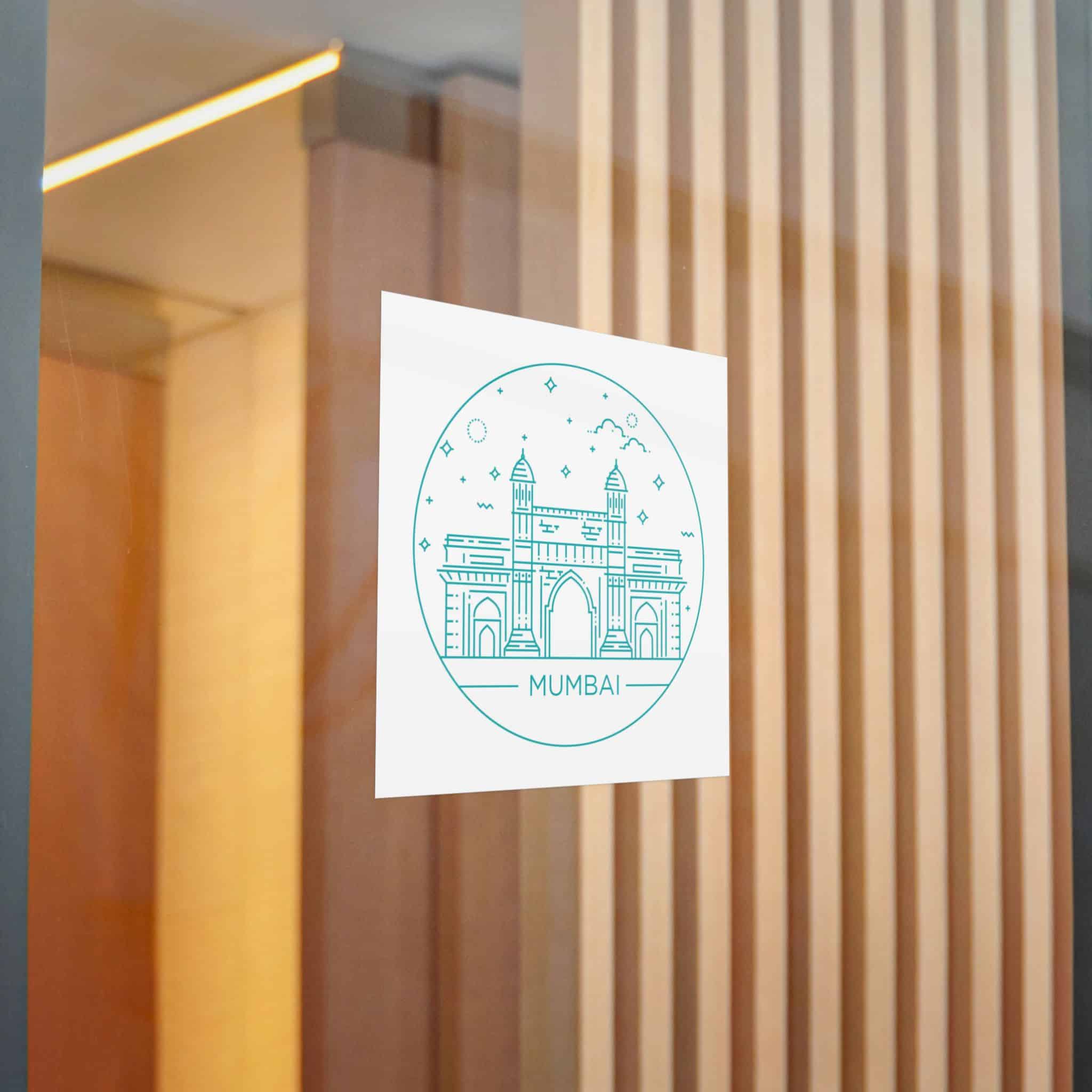Mumbai Gateway Die Cut Stickers Dtf - Image 16