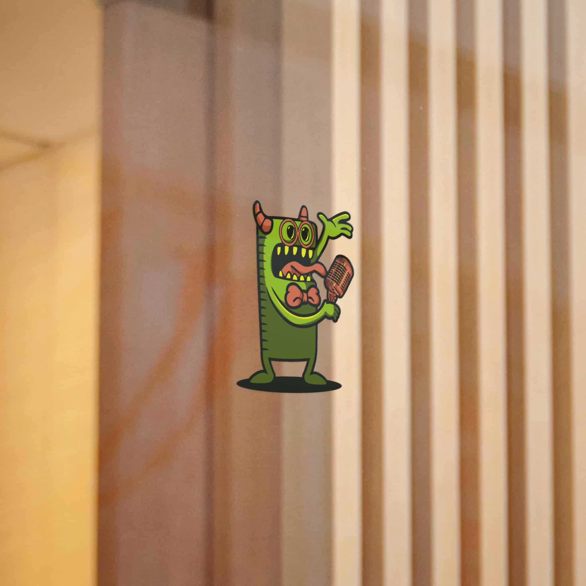 Singing Monster Cartoon Die Cut Stickers Dtf - Image 4