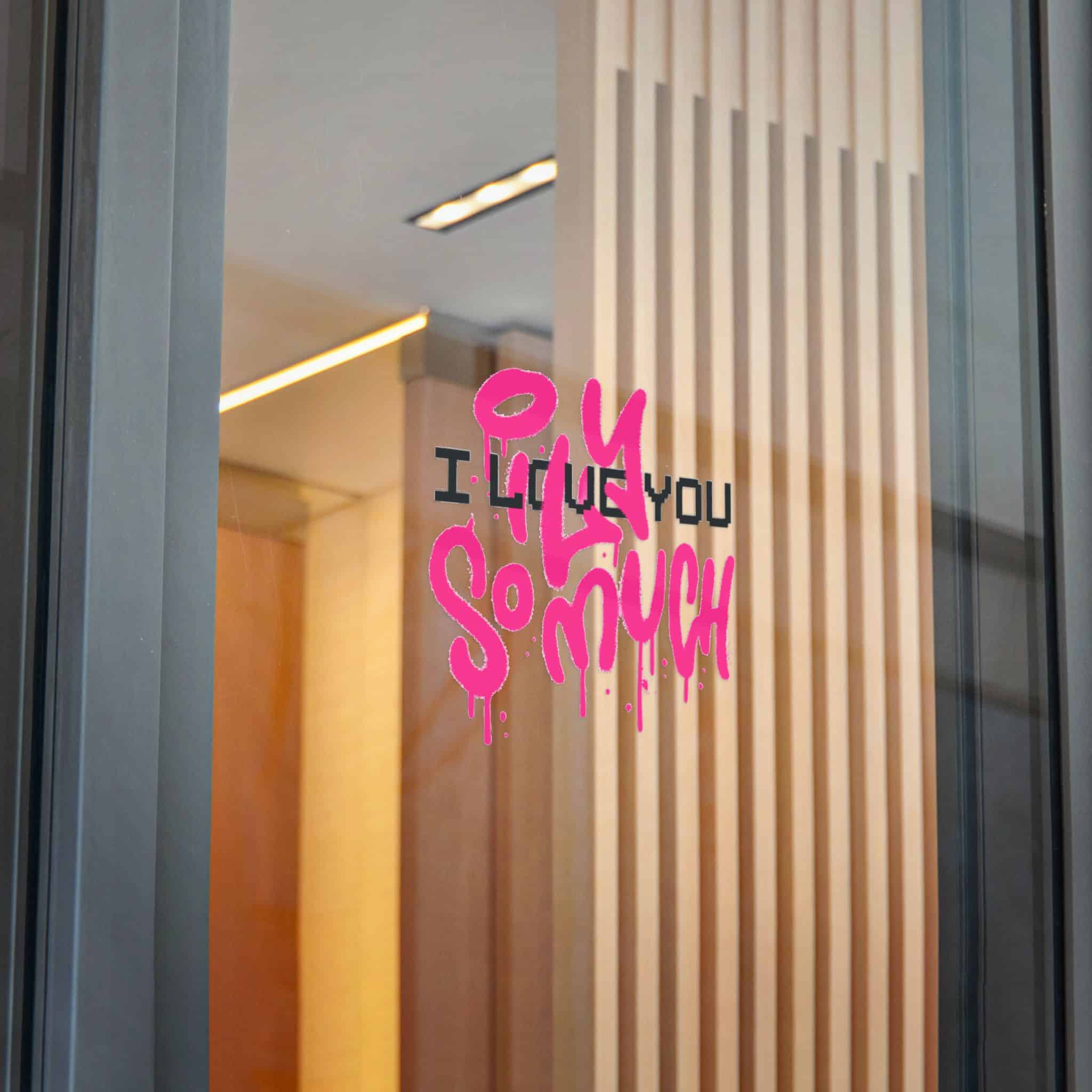 I Love You So Much 4 Die Cut Stickers Dtf - Image 30