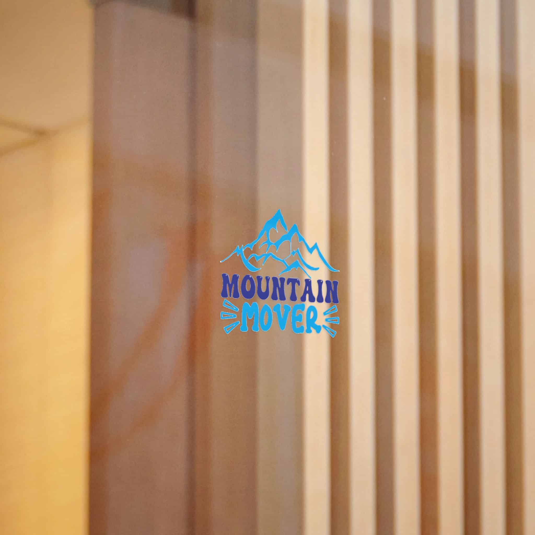 Mountain Mover Die Cut Stickers Dtf - Image 10