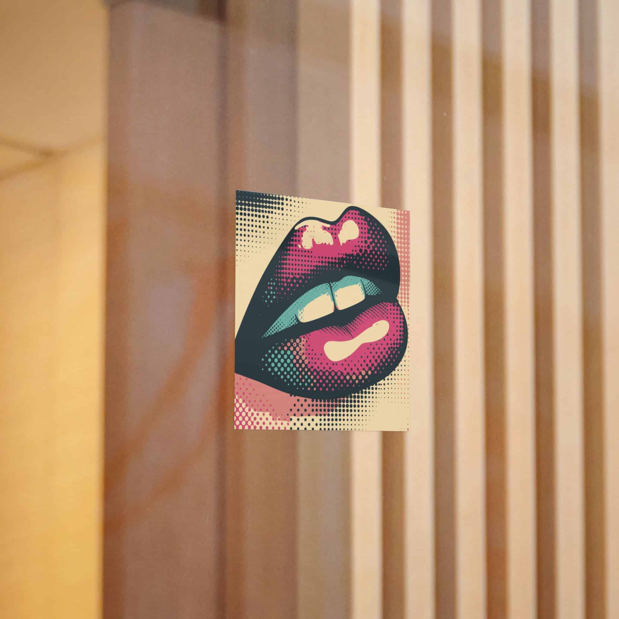 Sexy Lips V4 Die Cut Stickers Dtf - Image 10