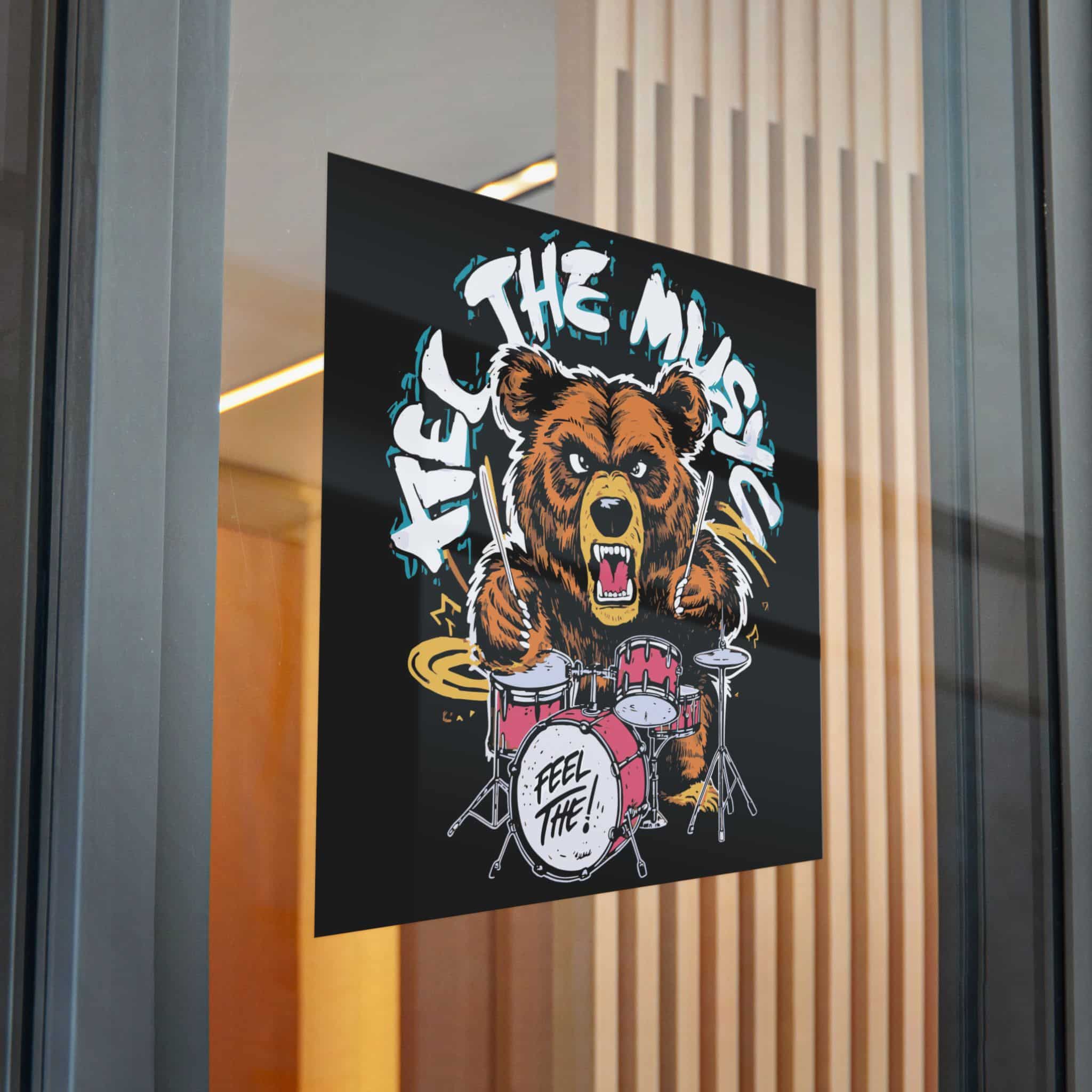 Feel the Music Copia Die Cut Stickers Dtf - Image 32