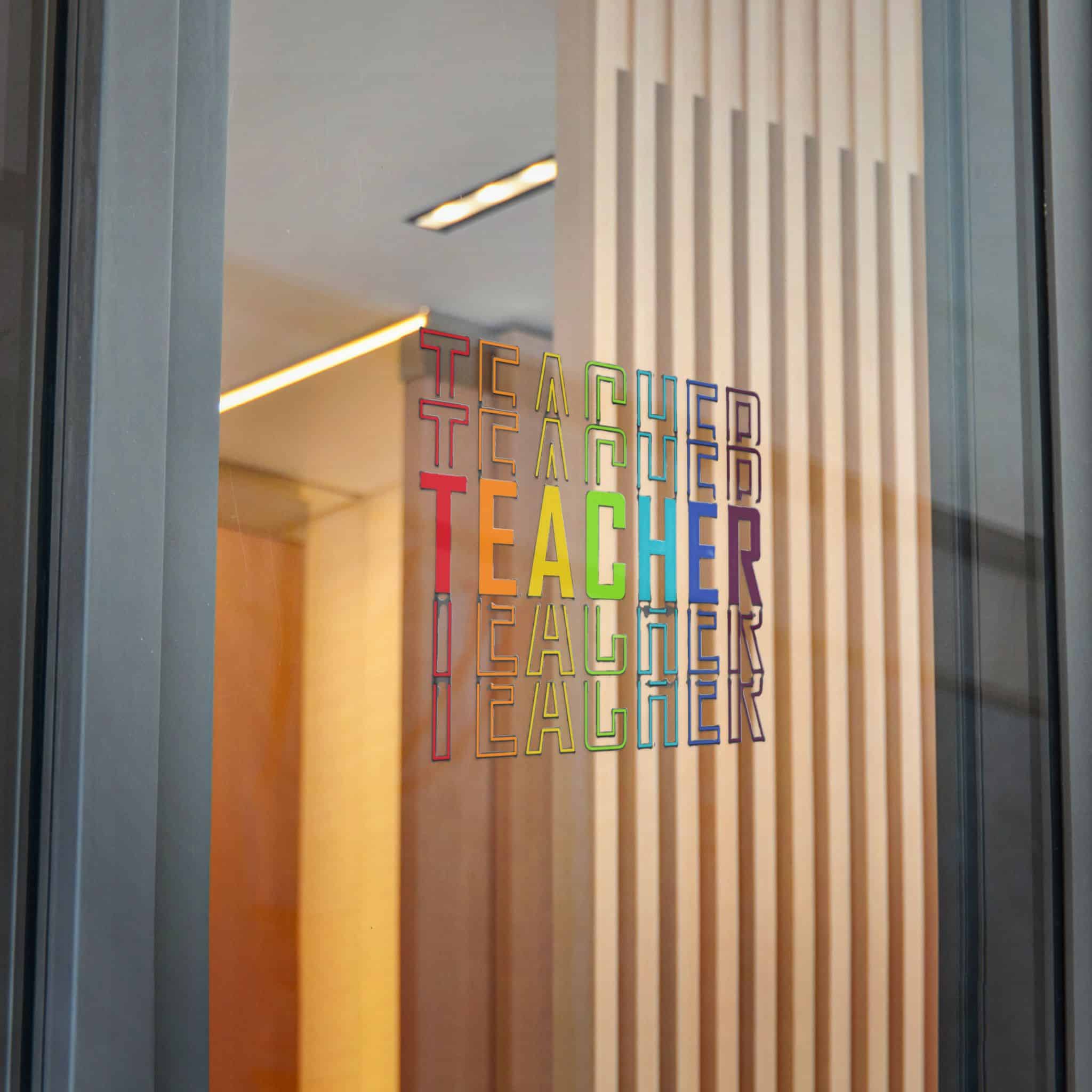 Teacher Die Cut Stickers Dtf - Image 32
