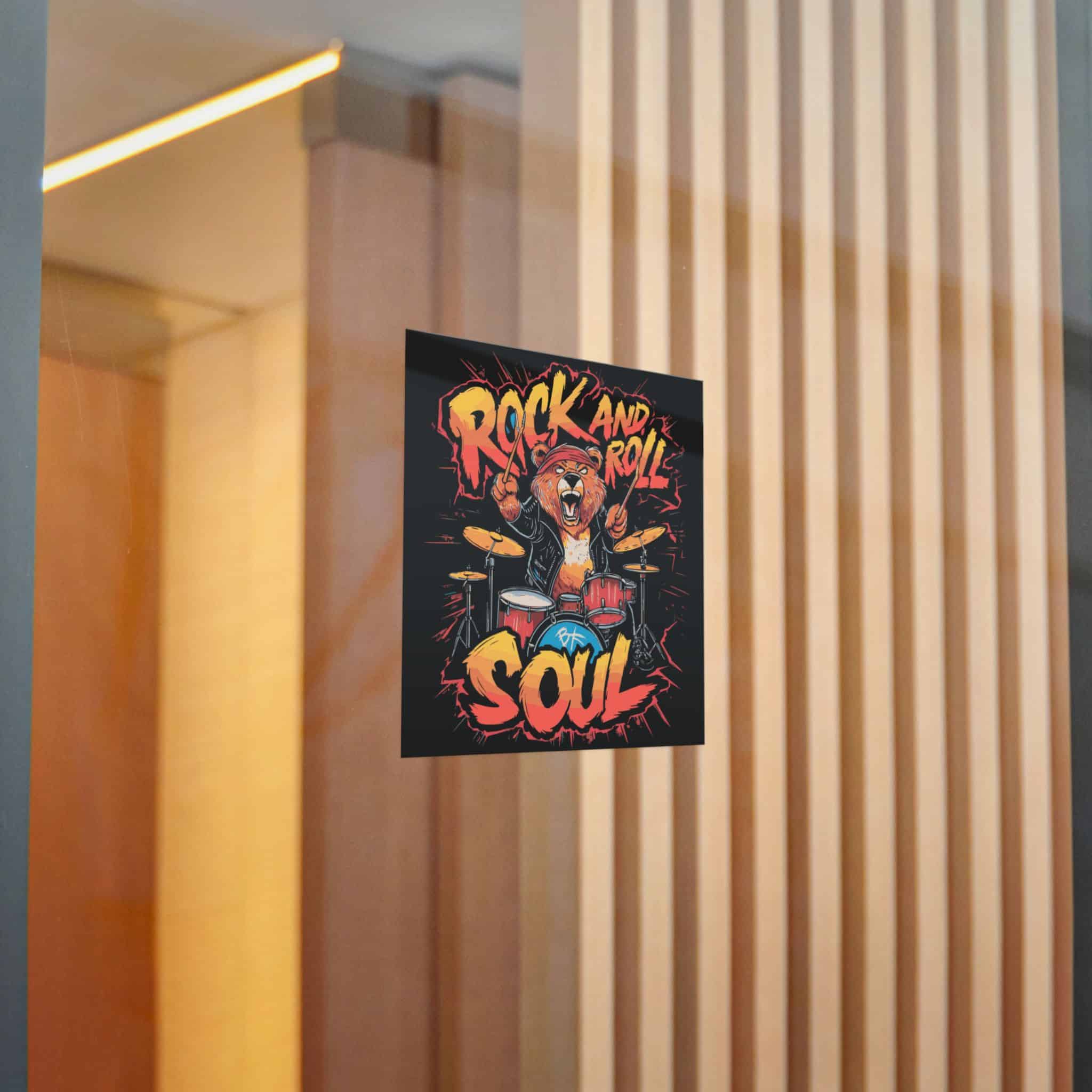 Rock and Roll Soul Die Cut Stickers Dtf - Image 14