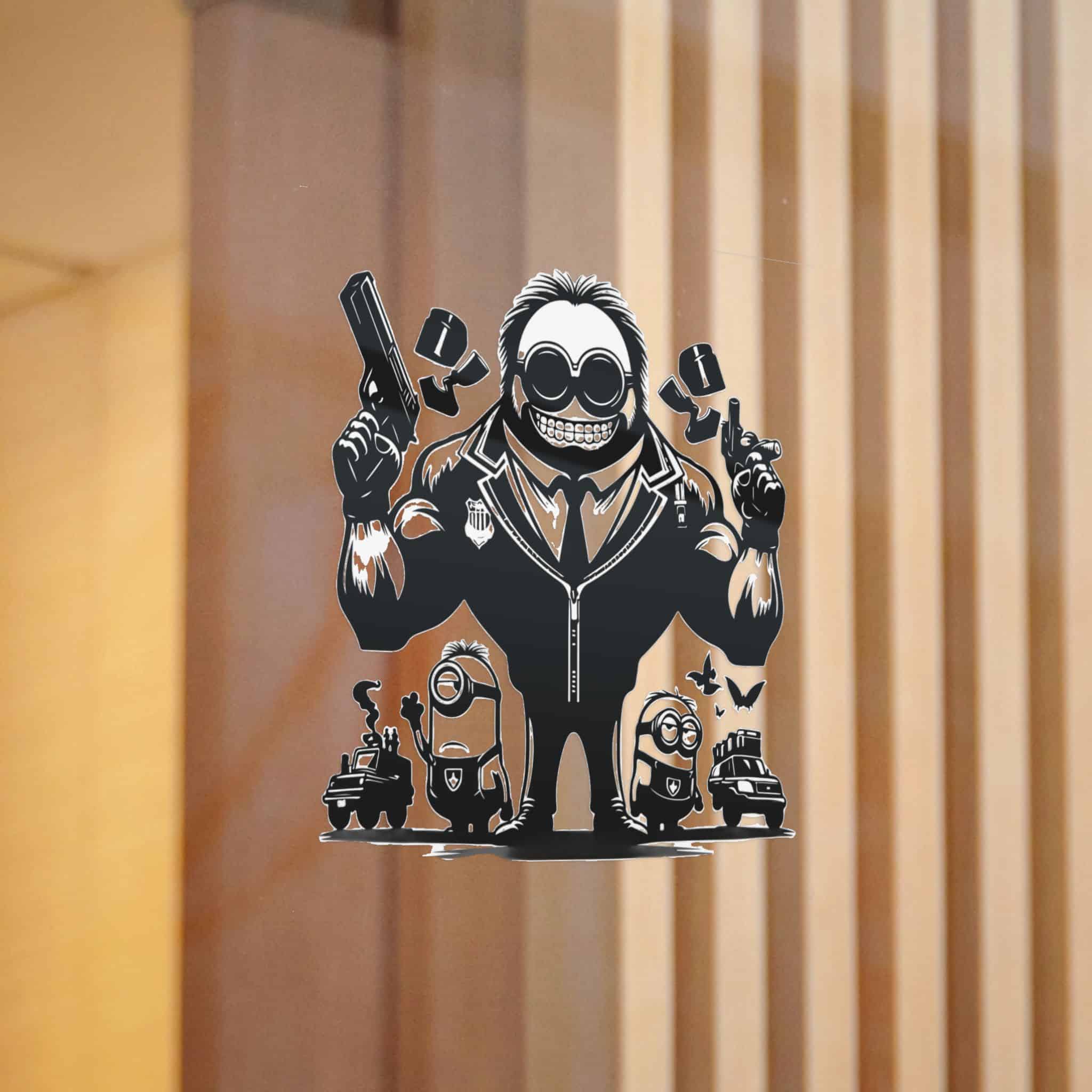 Silhouettes Despicable Me Vector Die Cut Stickers Dtf - Image 12