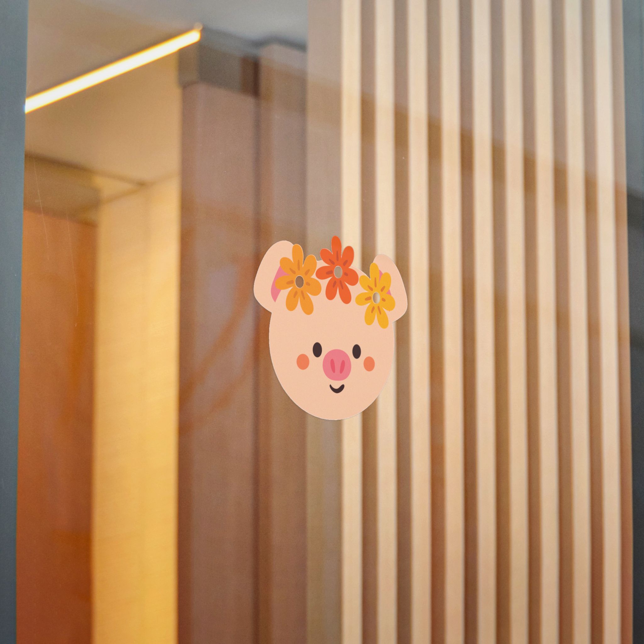 Cute Cartoon Art Nursery Room Decor(5) Die Cut Stickers Dtf - Image 16