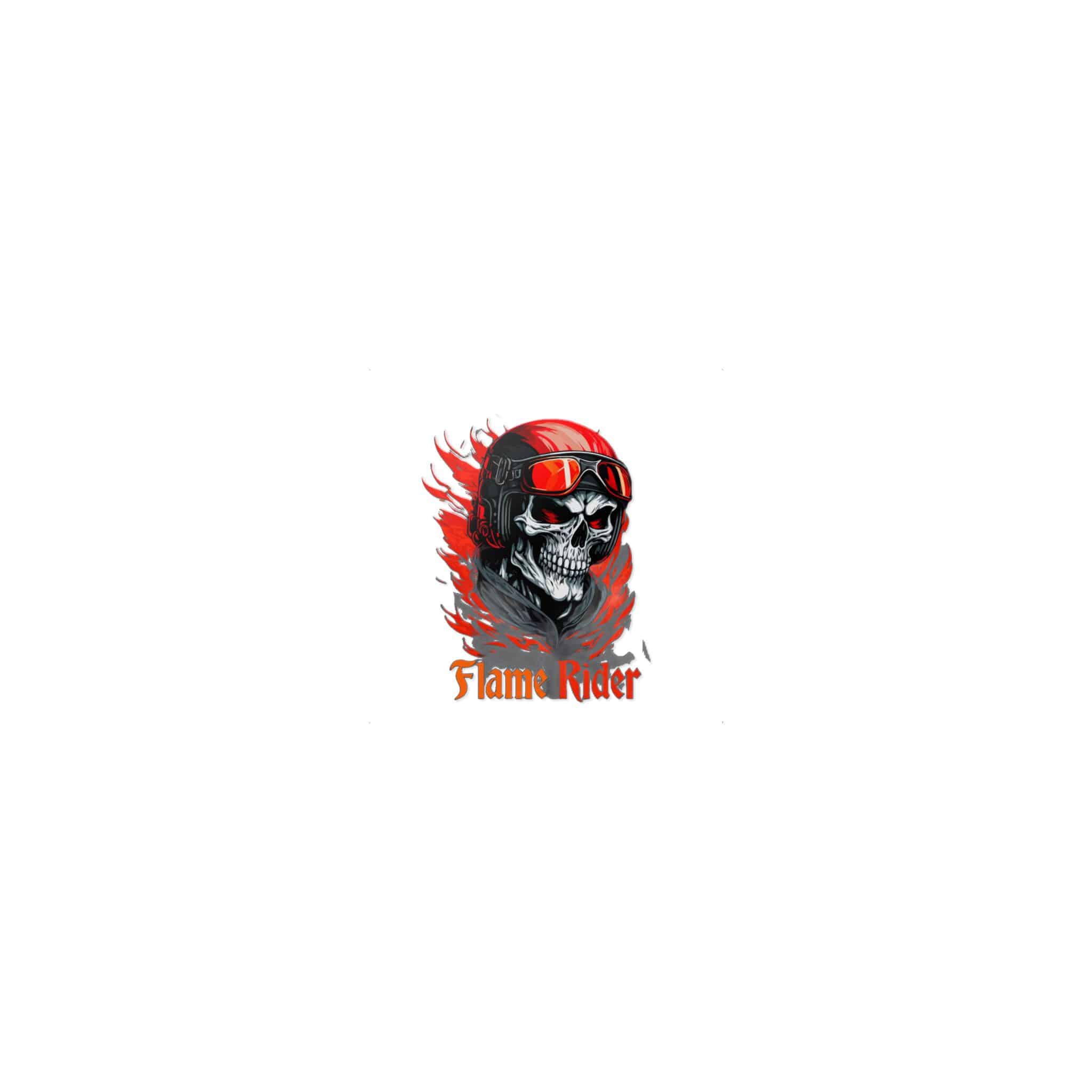 Flame Rider Die Cut Stickers Dtf - Image 17