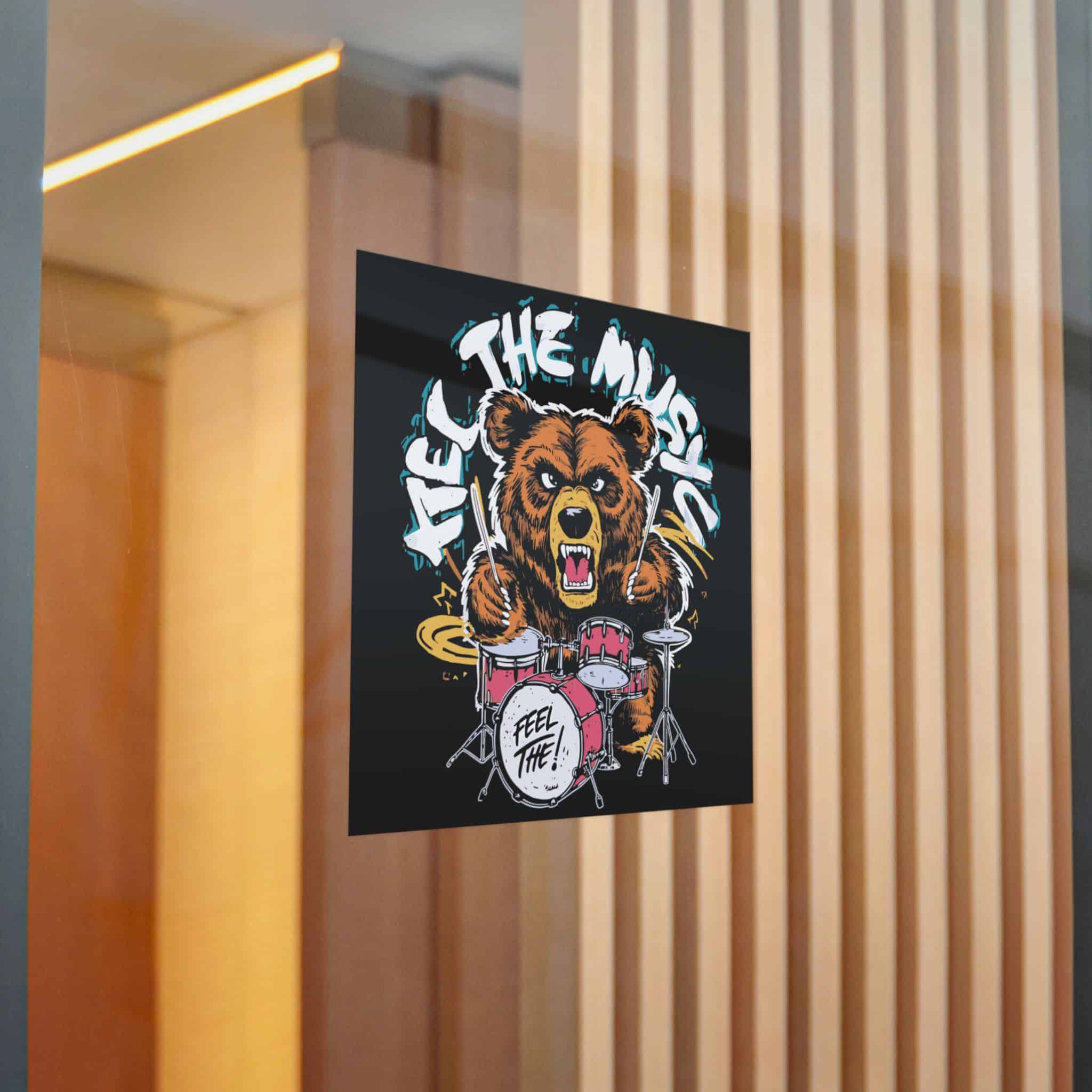 Feel the Music Copia Die Cut Stickers Dtf - Image 20