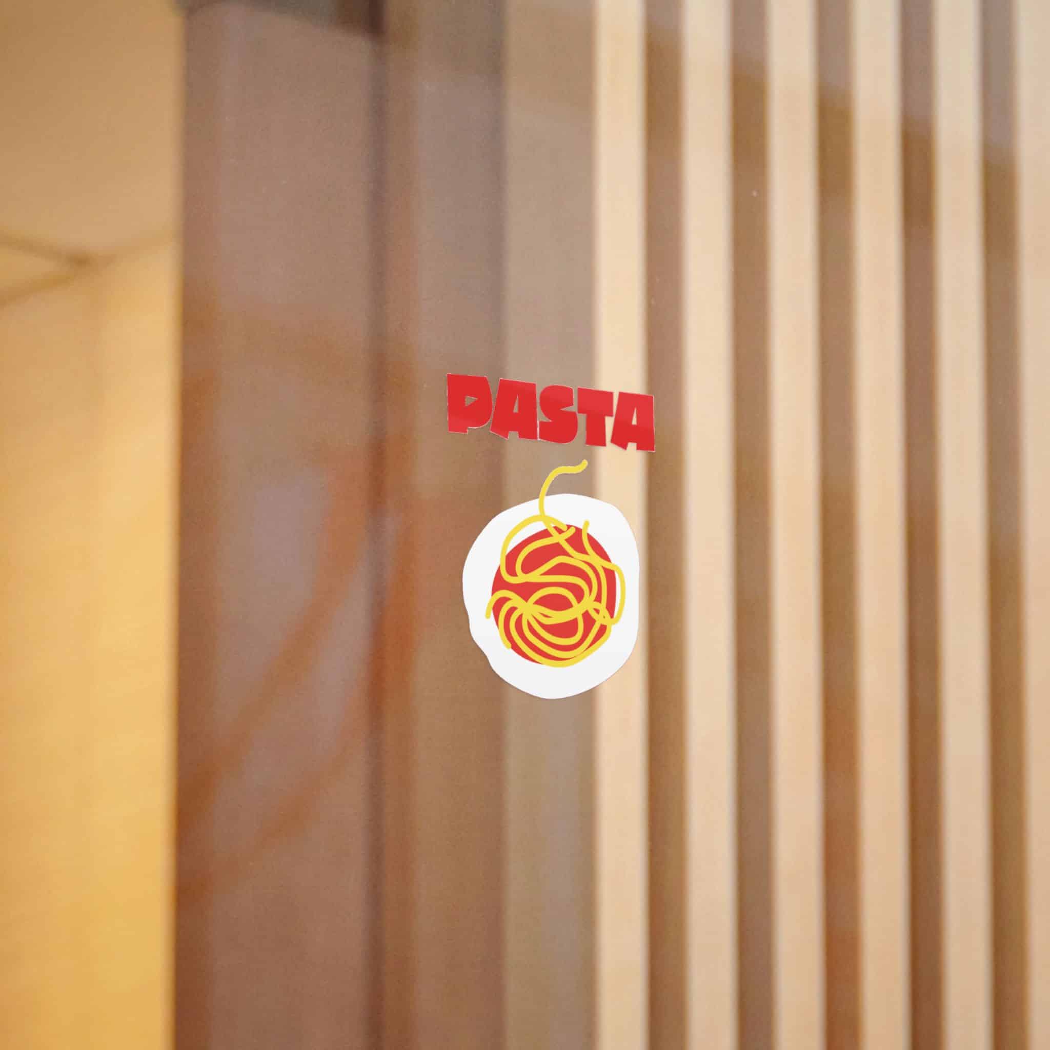 Pasta Copia Die Cut Stickers Dtf - Image 10