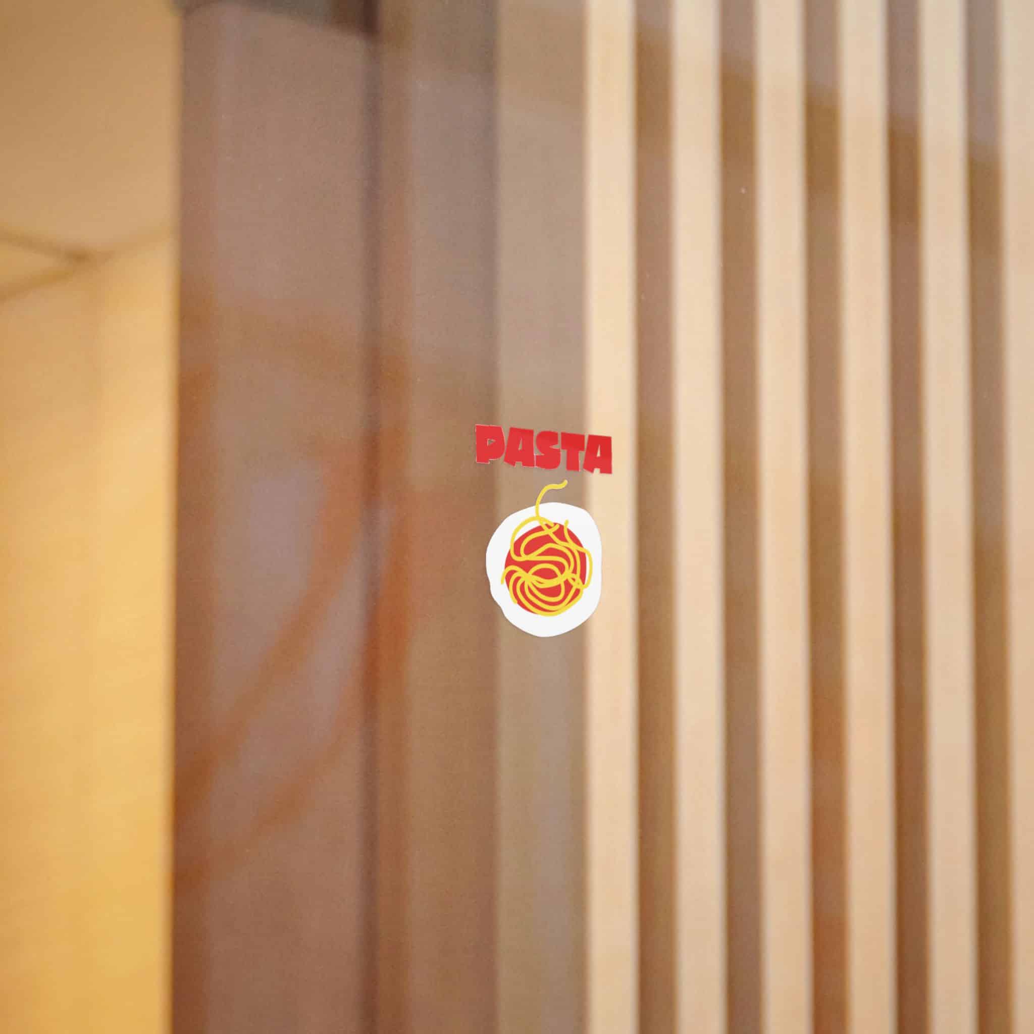 Pasta Copia Die Cut Stickers Dtf - Image 8