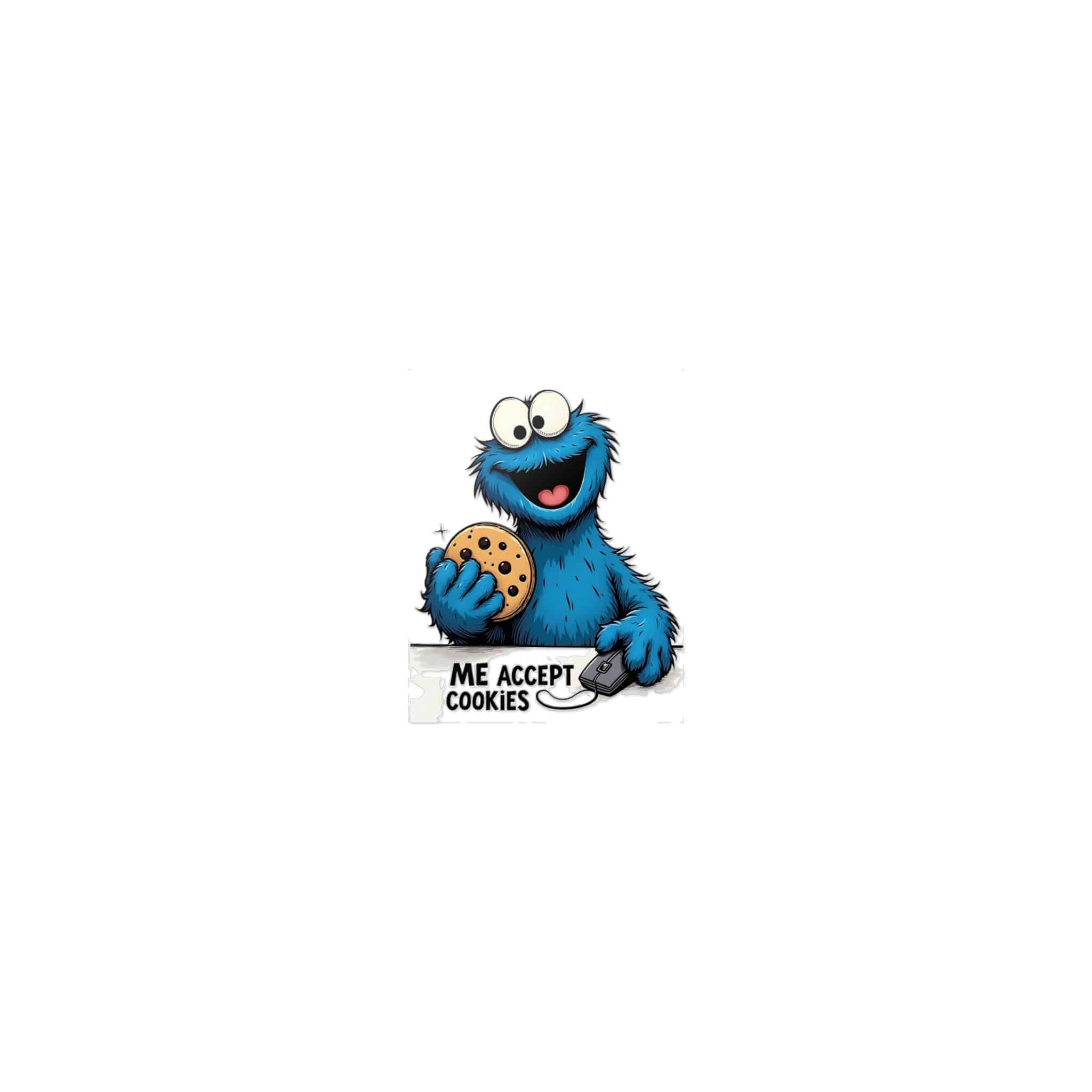 Me Accept Cookies (4) Die Cut Stickers Dtf - Image 17