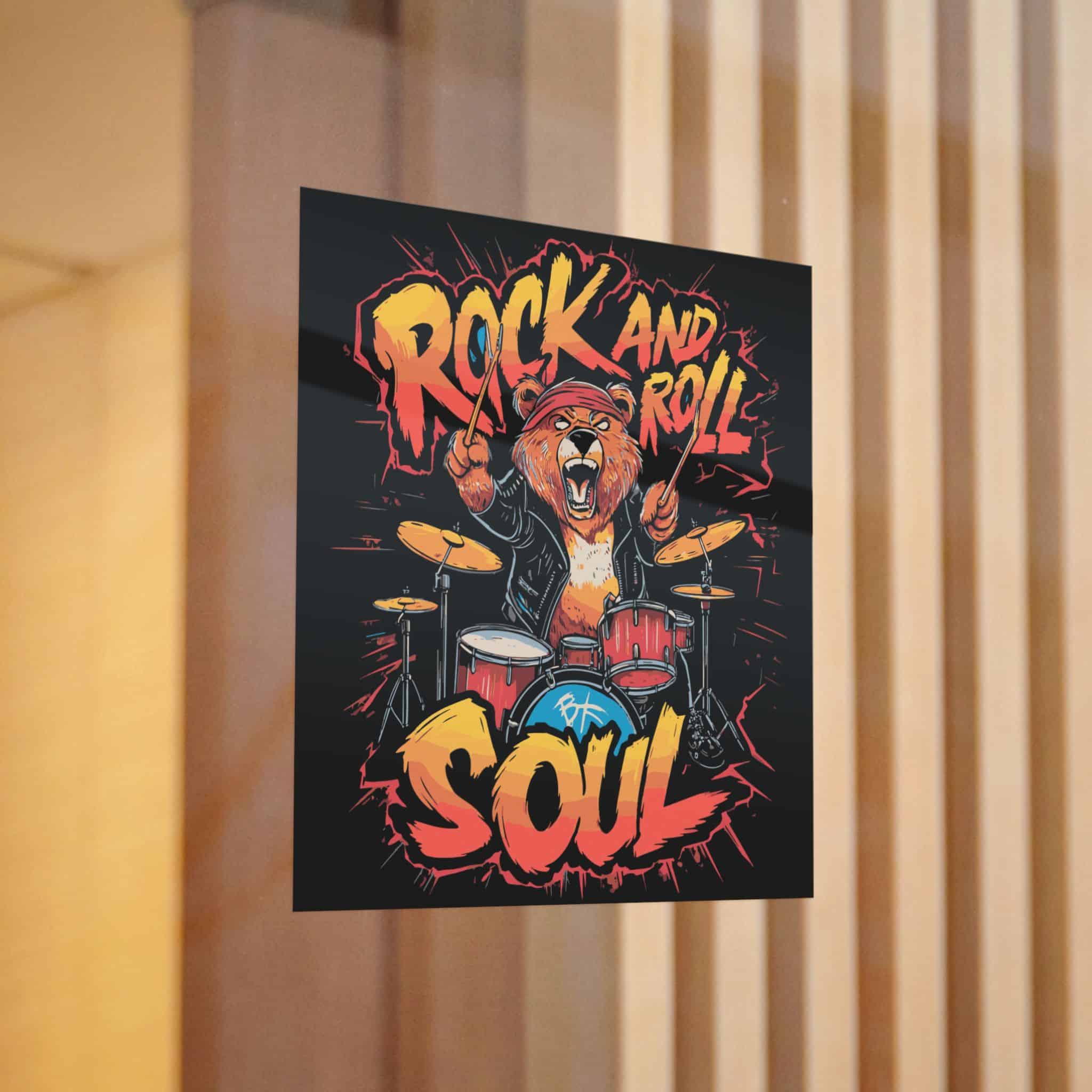 Rock and Roll Soul Die Cut Stickers Dtf - Image 12