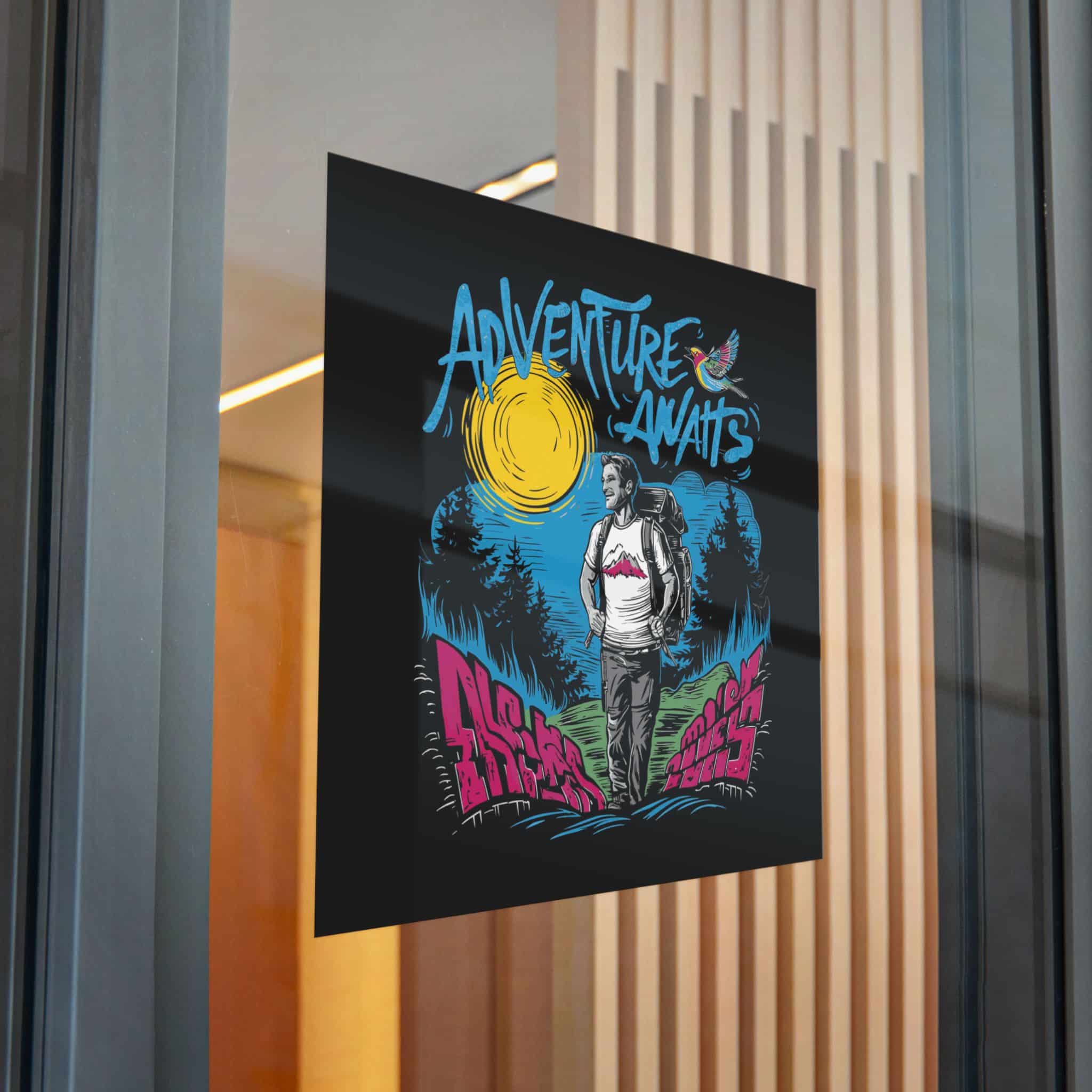 Adventure Awaits Die Cut Stickers Dtf - Image 32