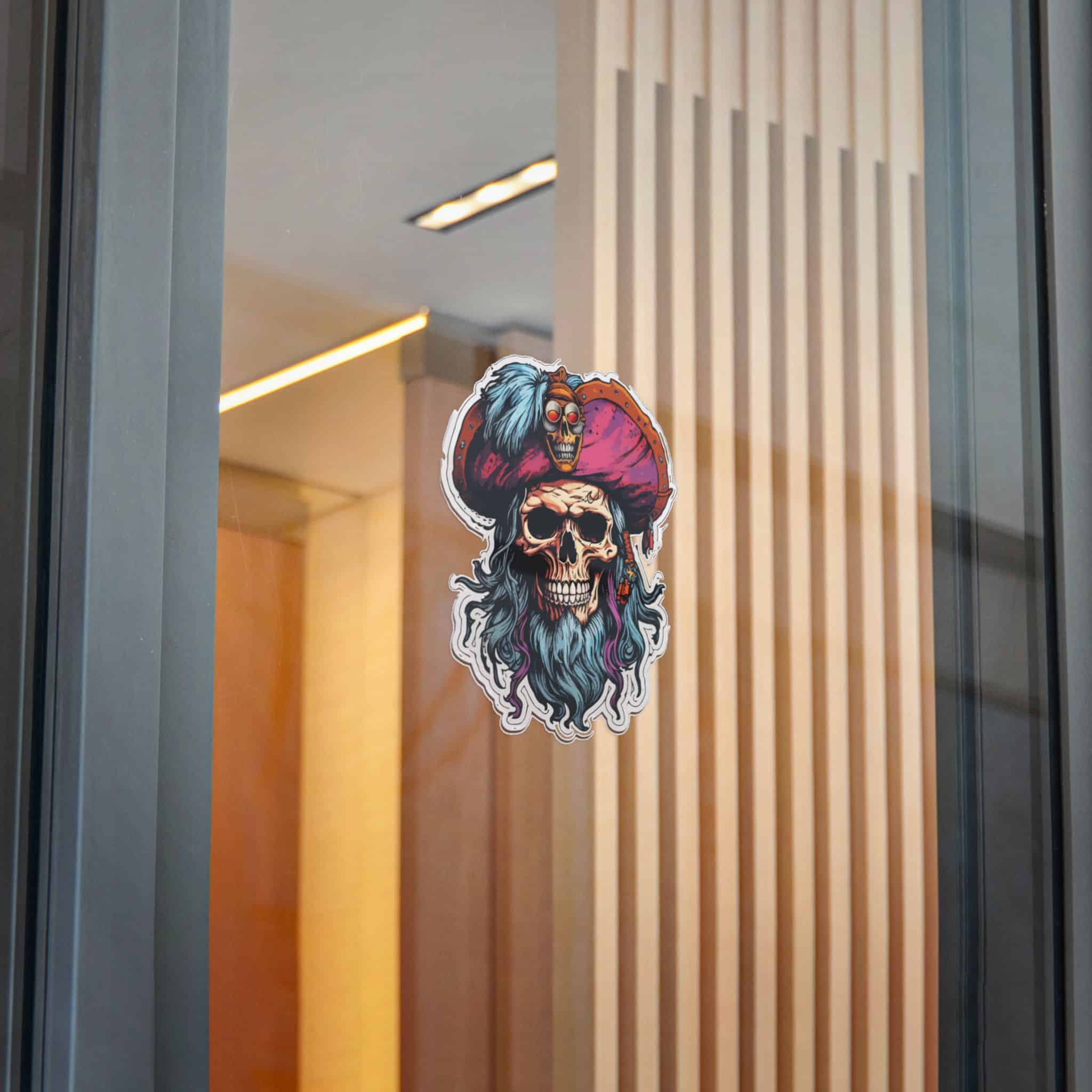 Skull Pirate Die Cut Stickers Dtf - Image 26