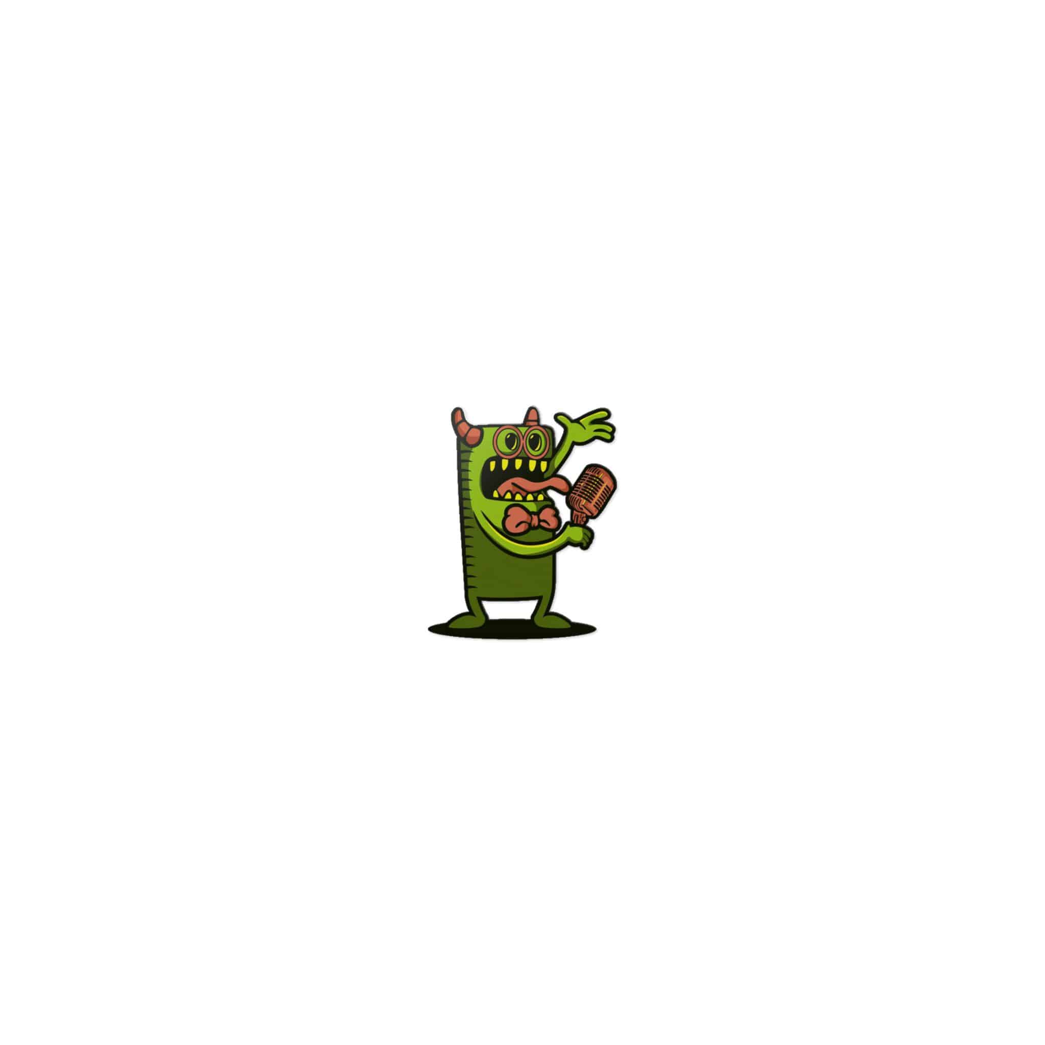 Singing Monster Cartoon Die Cut Stickers Dtf - Image 7
