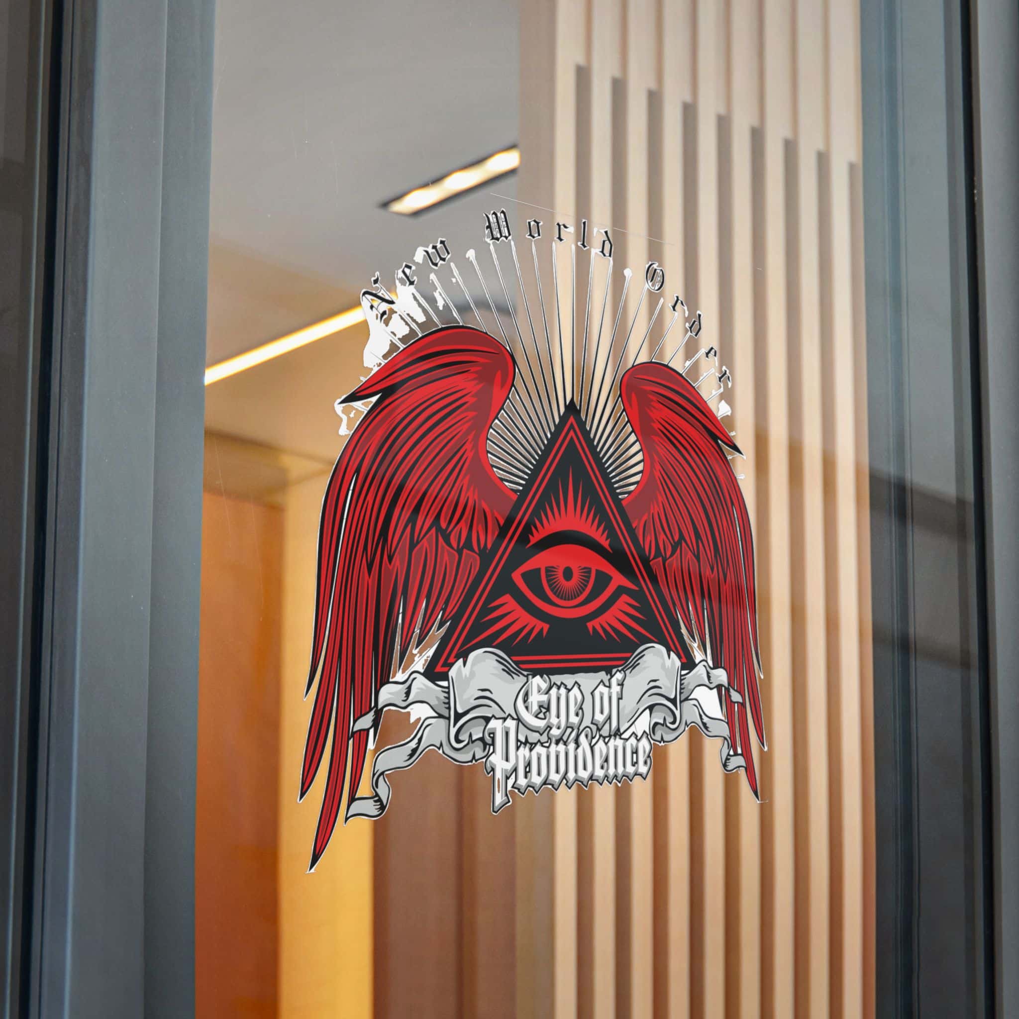 Masonic Sign With Eye Triangle Vintage Design T Shirts Die Cut Stickers Dtf - Image 32