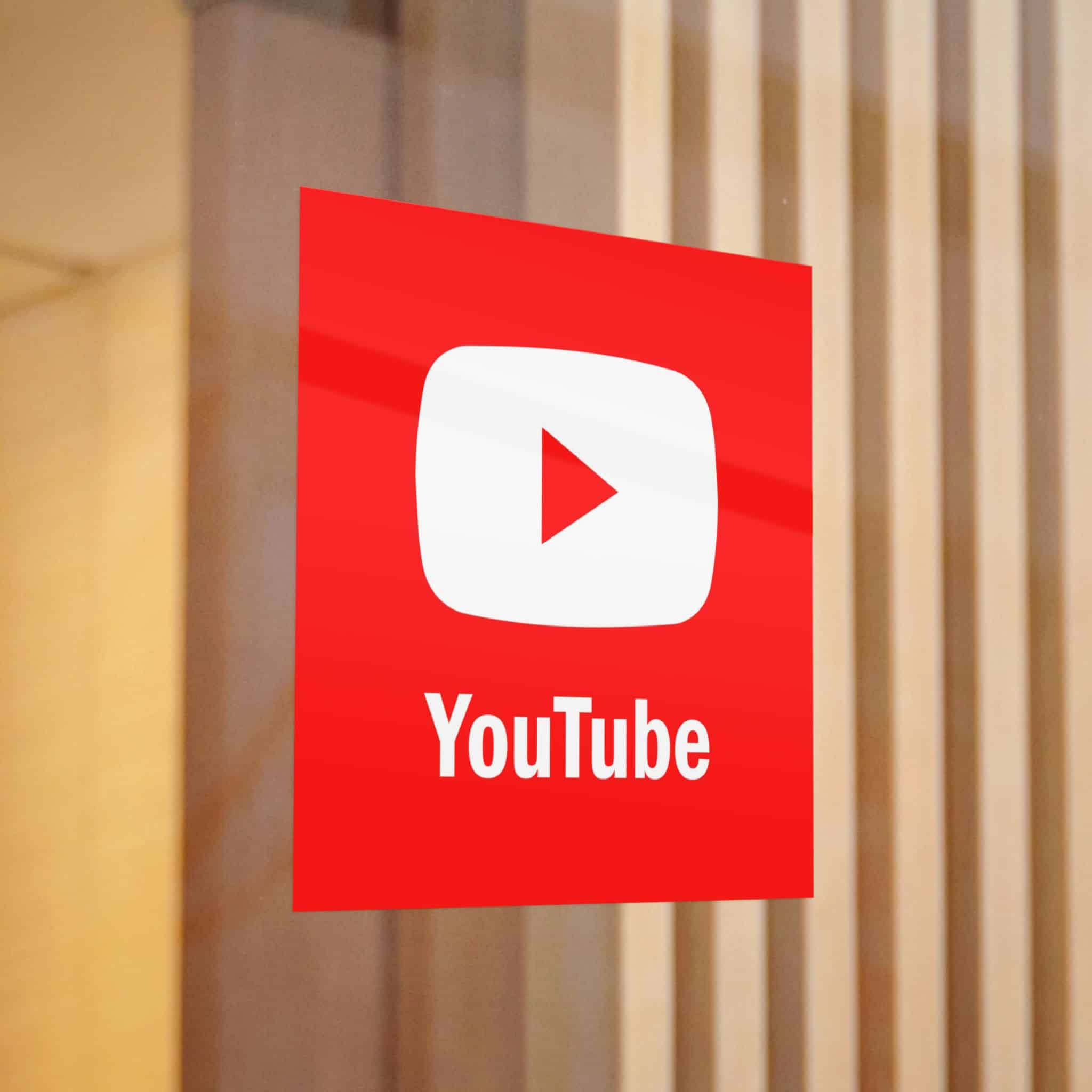 Youtube Die Cut Stickers Dtf - Image 12