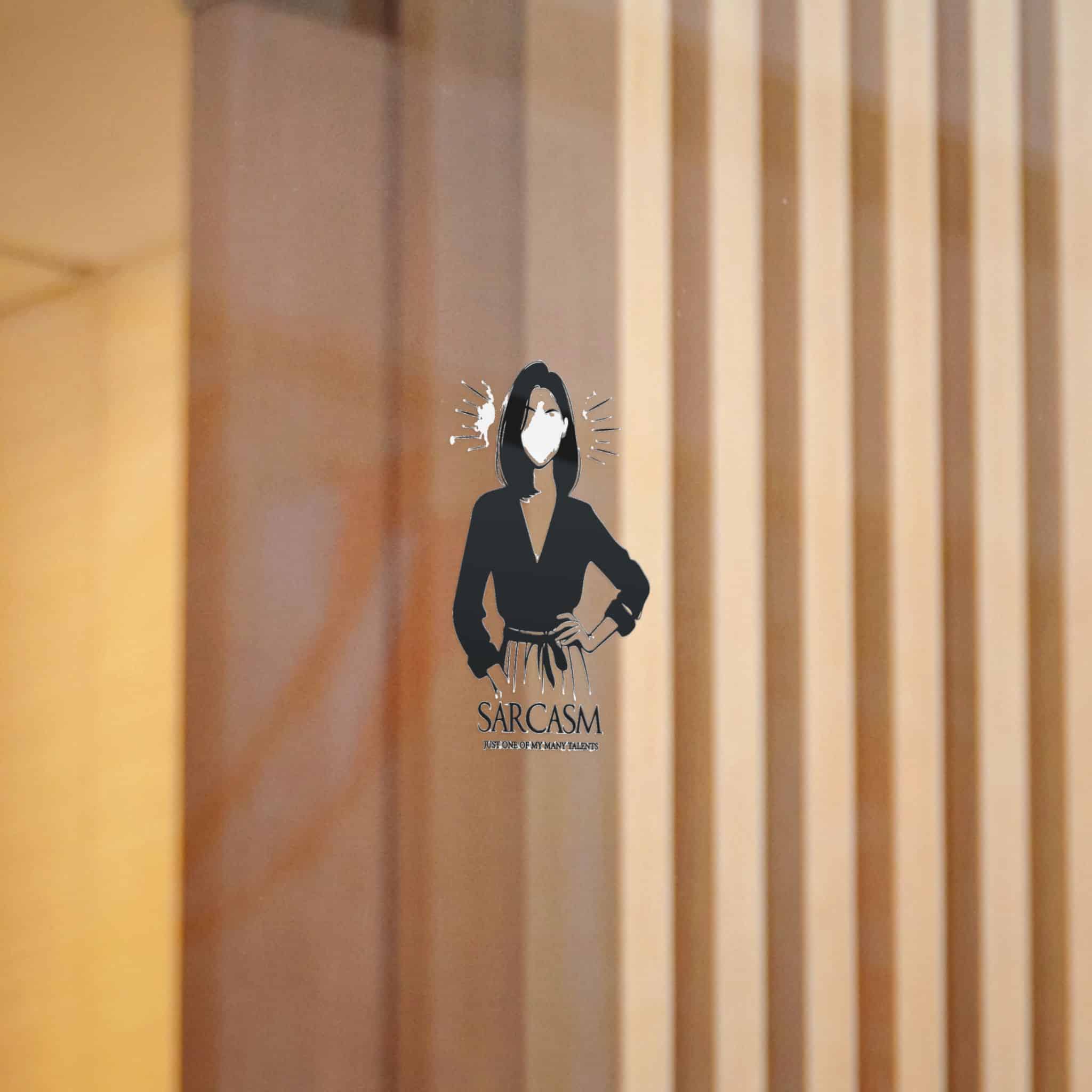 Sarcasm Die Cut Stickers Dtf - Image 4