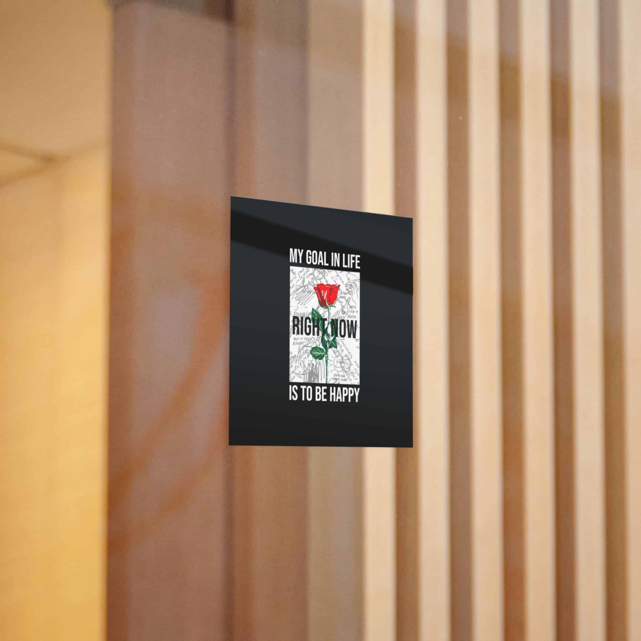My Goal In Life Slogan Simple Vintage Fashion Die Cut Stickers Dtf - Image 4
