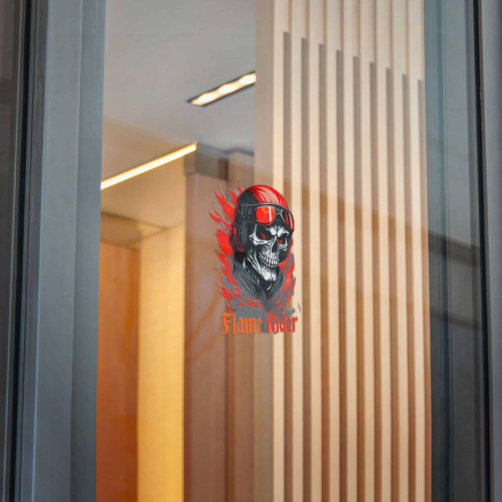 Flame Rider Die Cut Stickers Dtf - Image 26
