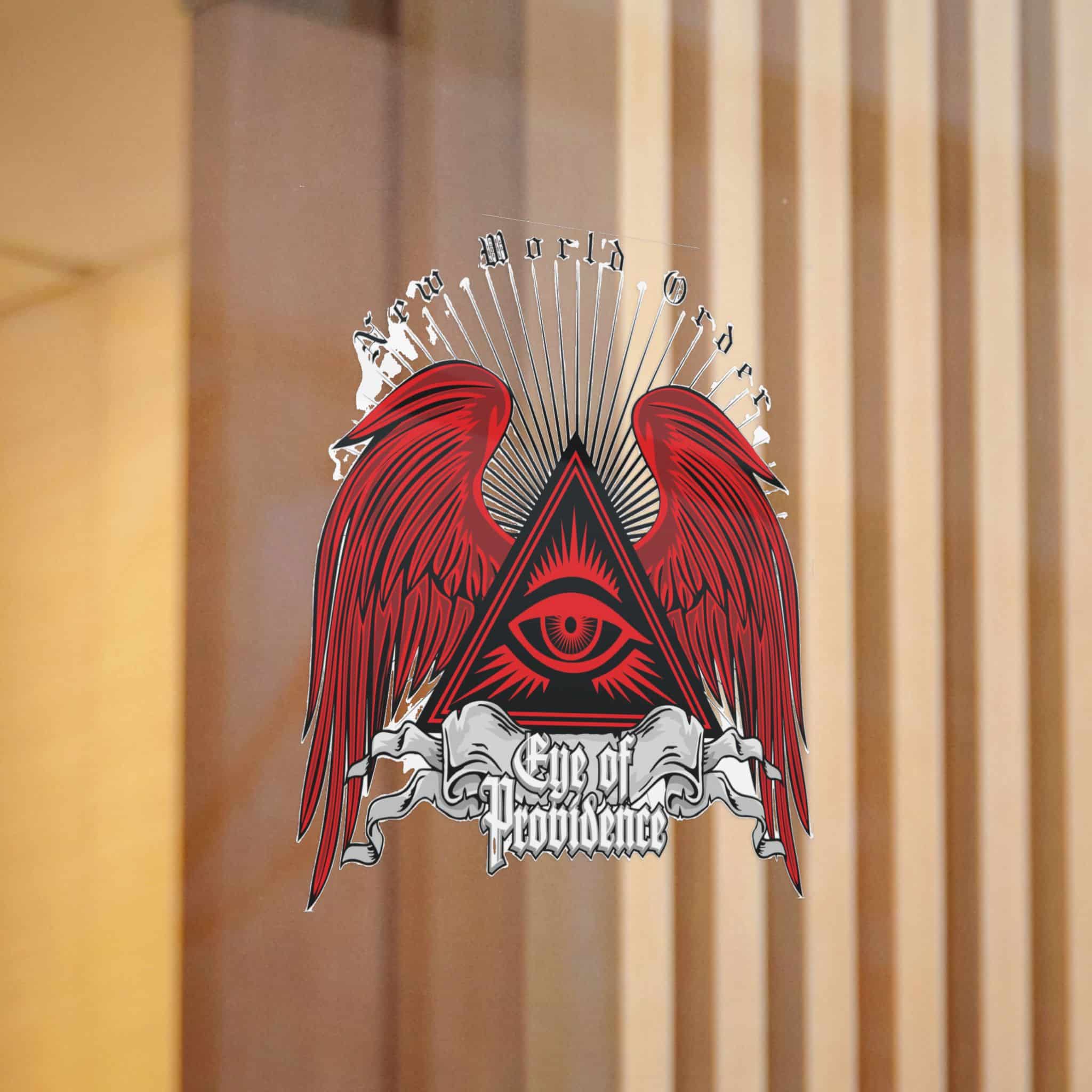Masonic Sign With Eye Triangle Vintage Design T Shirts Die Cut Stickers Dtf - Image 12