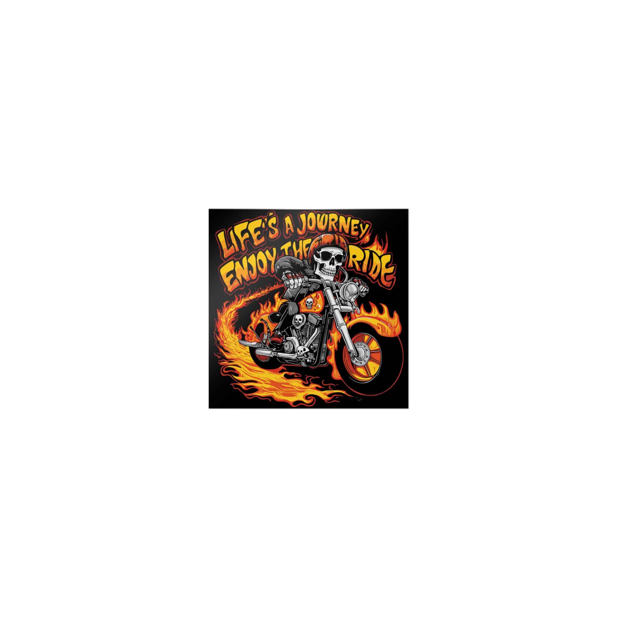 Life's A Journey Enjoy the Ride Die Cut Stickers Dtf - Image 17