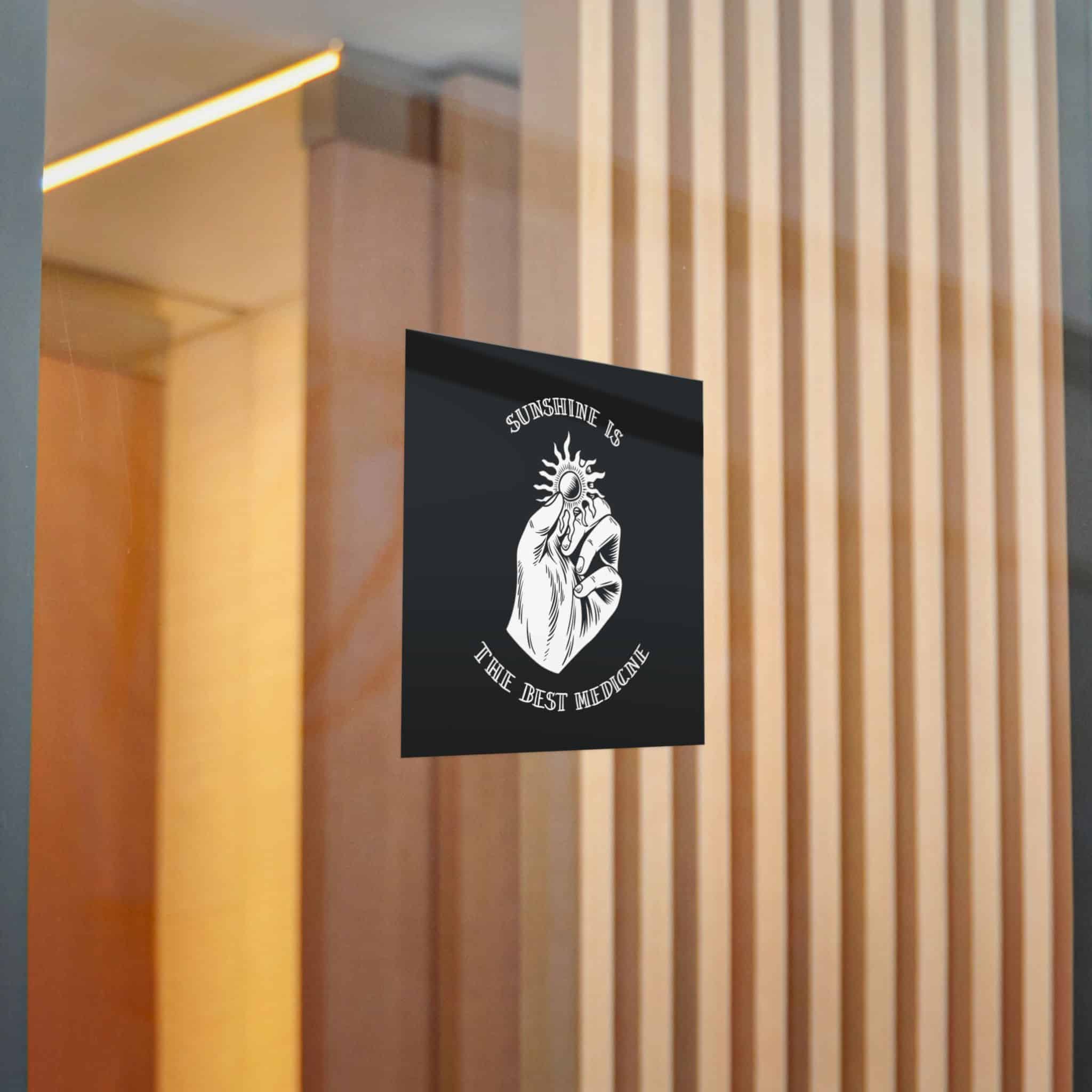 Sunshine Is the Best Medicine Die Cut Stickers Dtf - Image 14