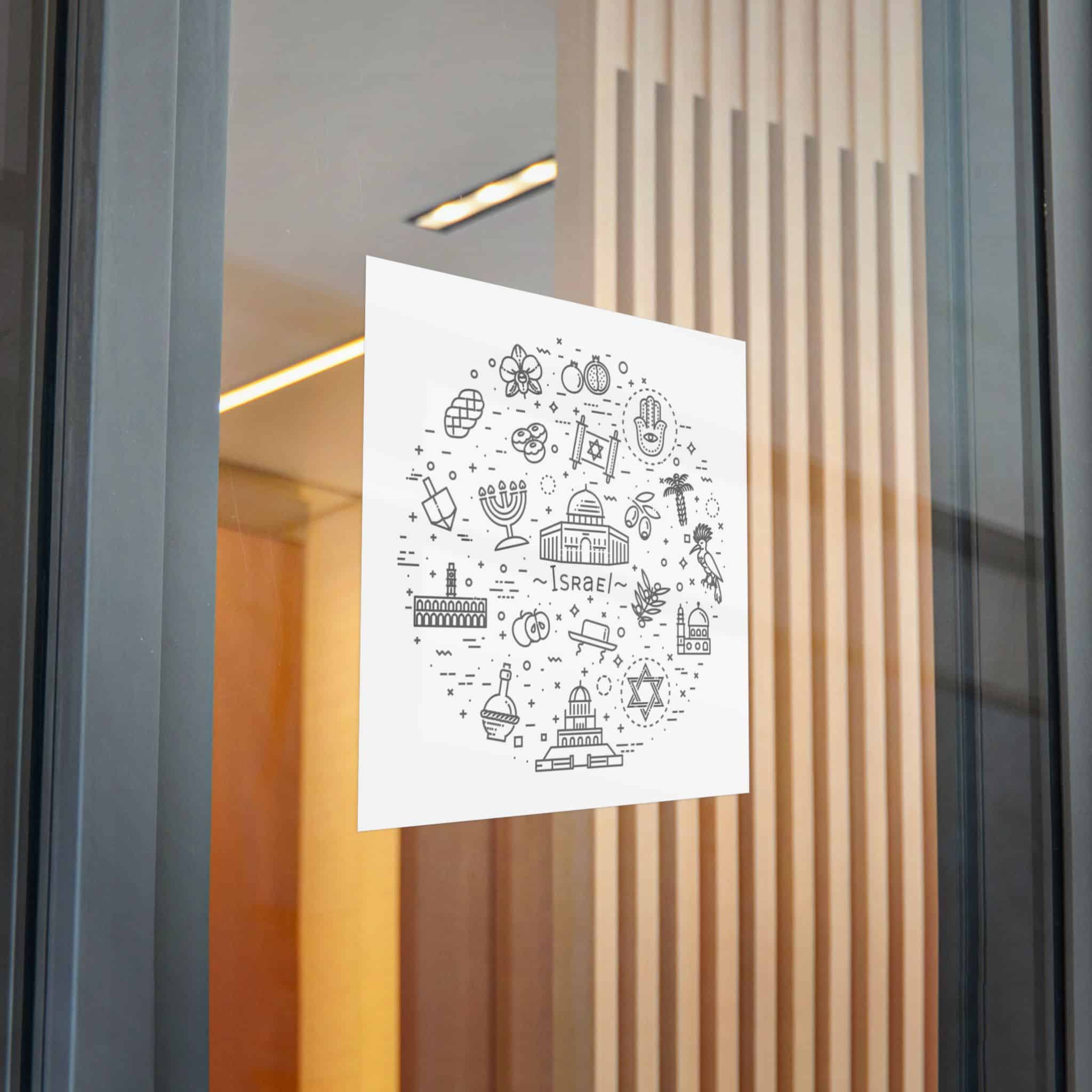 Israel Die Cut Stickers Dtf - Image 28