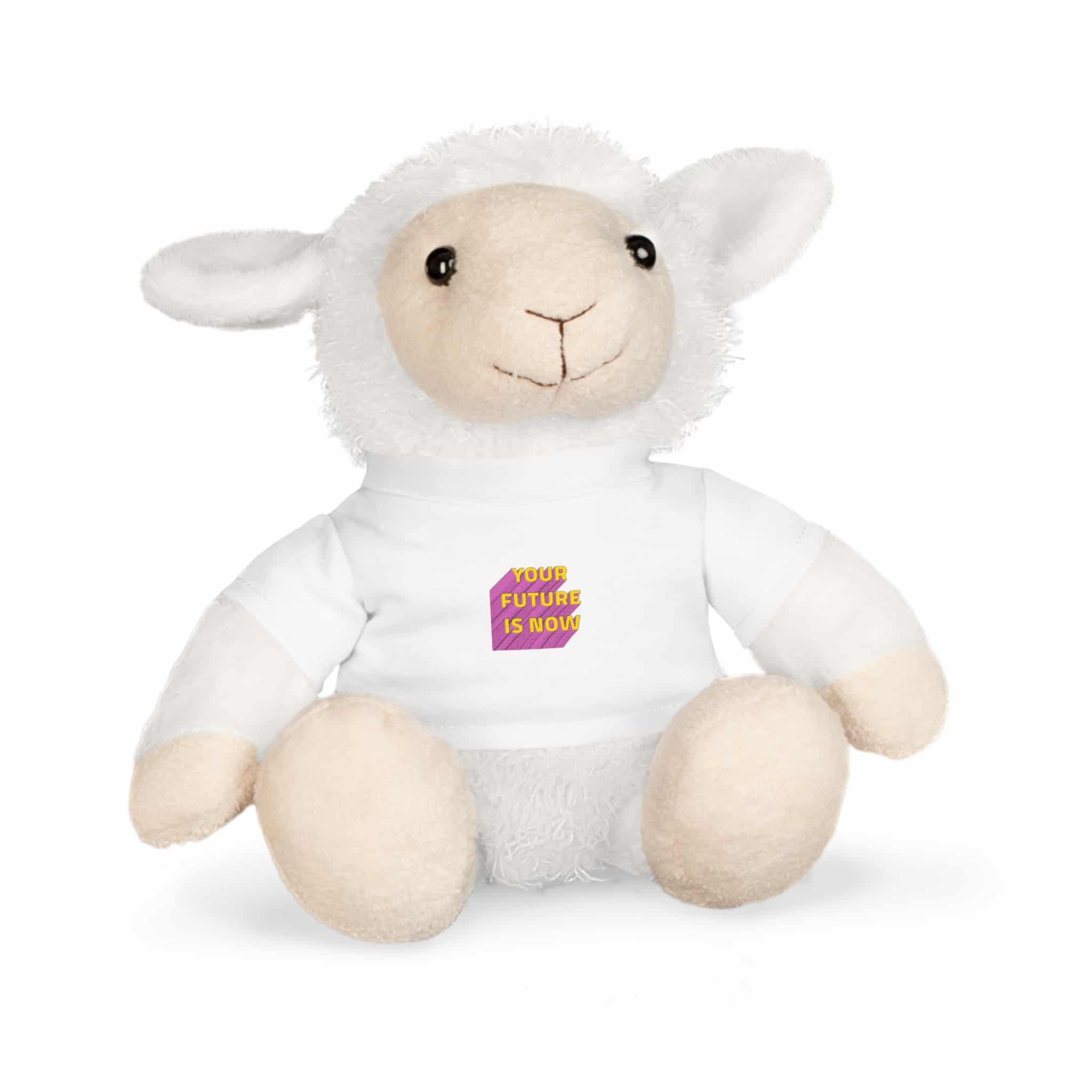 Your Future Is Now Layered Text Png Typography Retro Word Plush Toy With T Shirt - Image 11